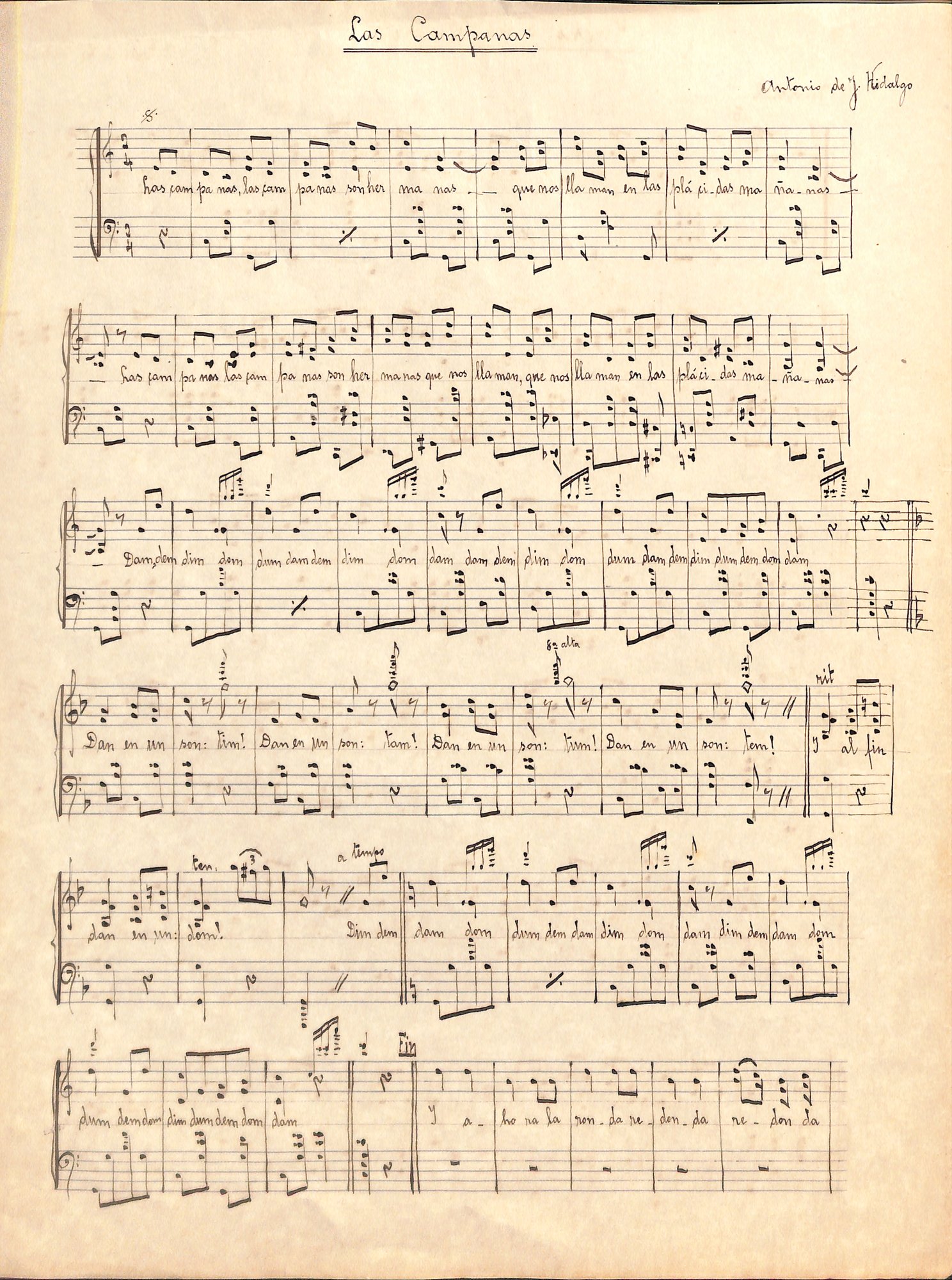 Portada de Las Campanas