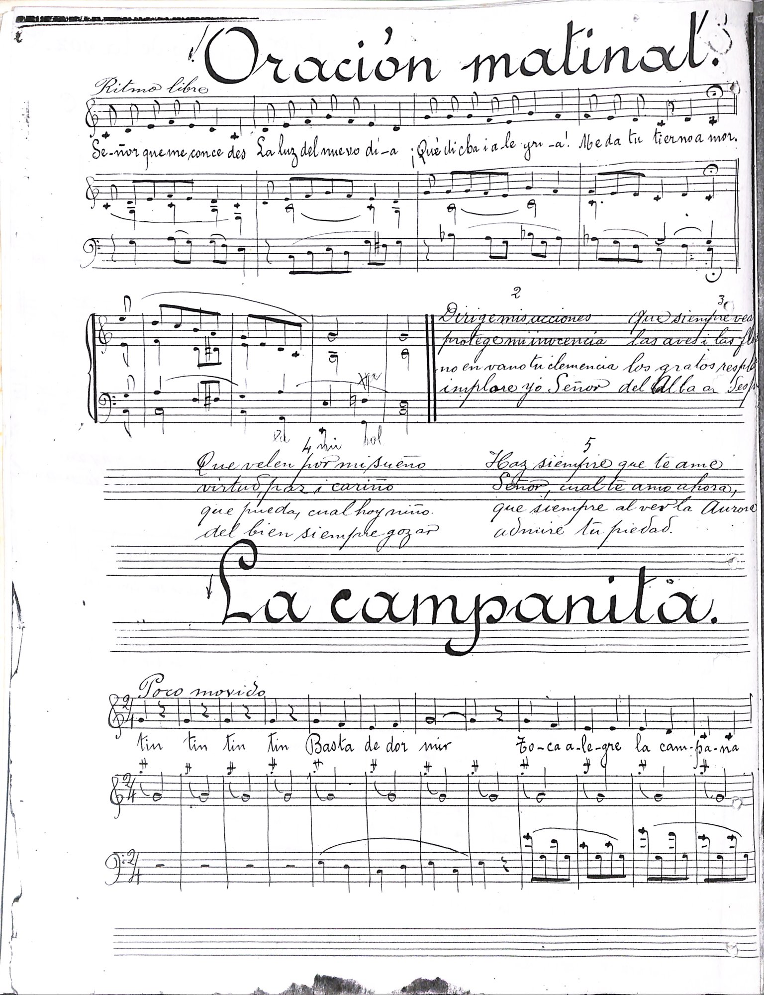 Portada de Oración matinal