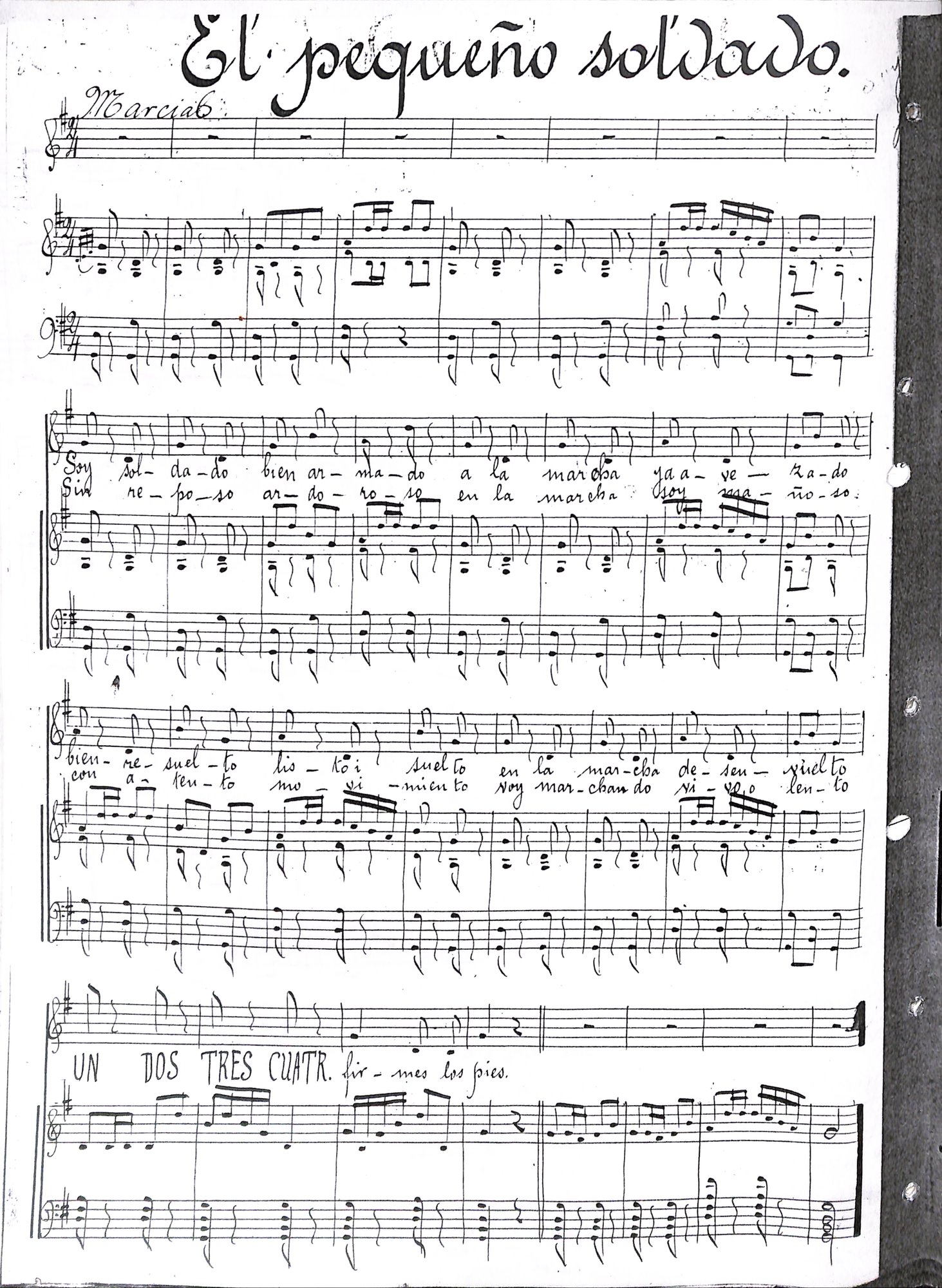 Portada de El pequeño soldado