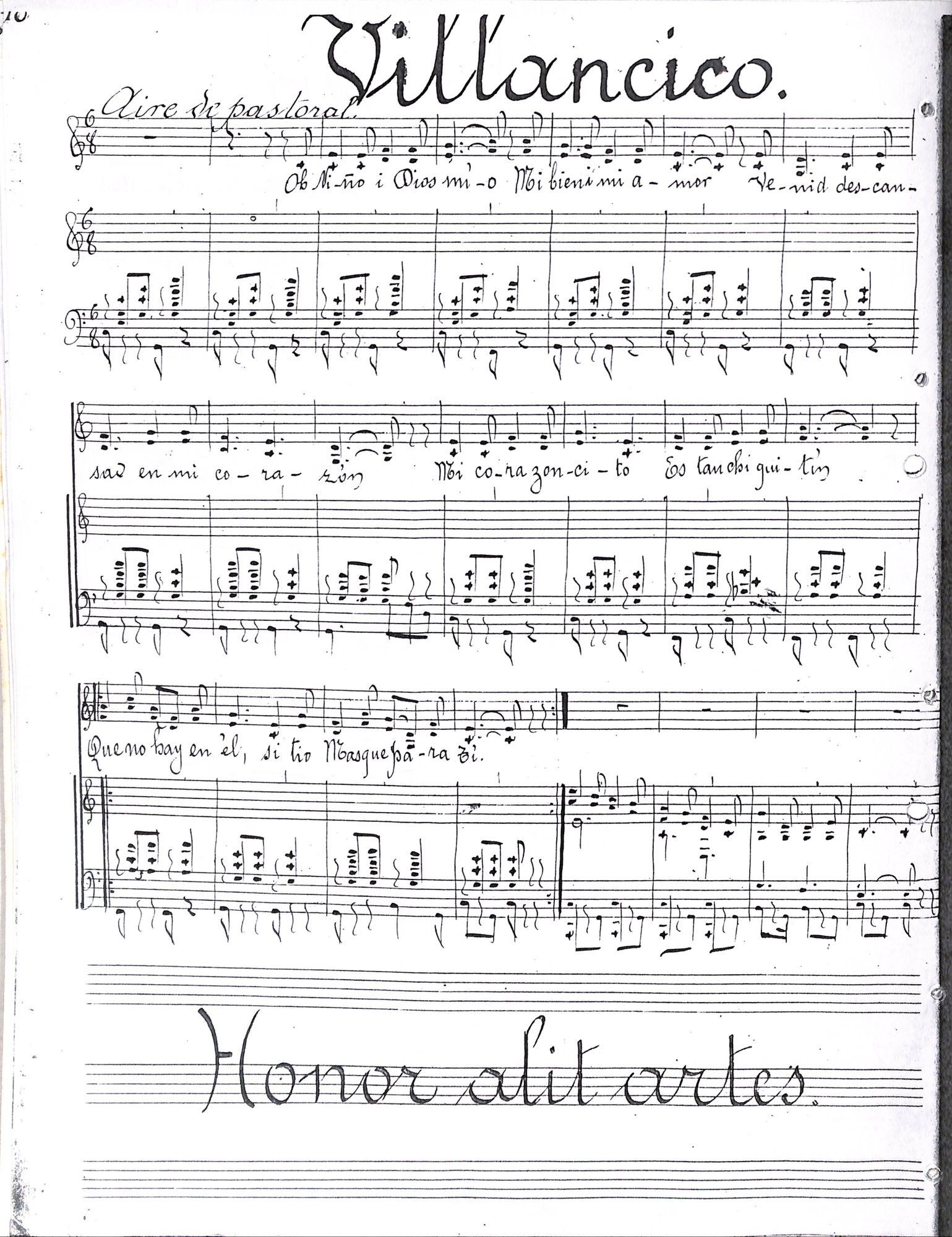 Portada de Villancico