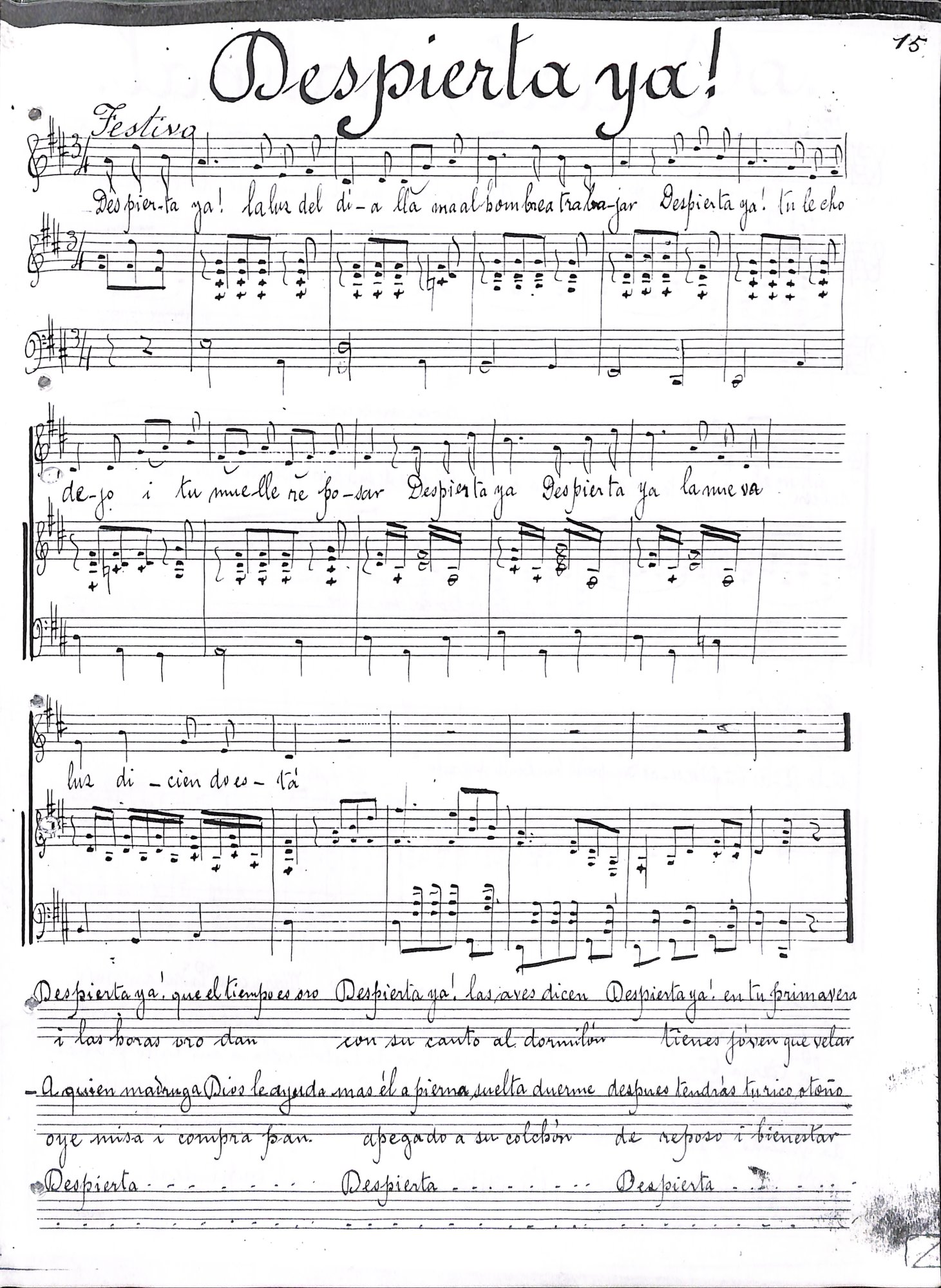 Portada de Despierta ya!