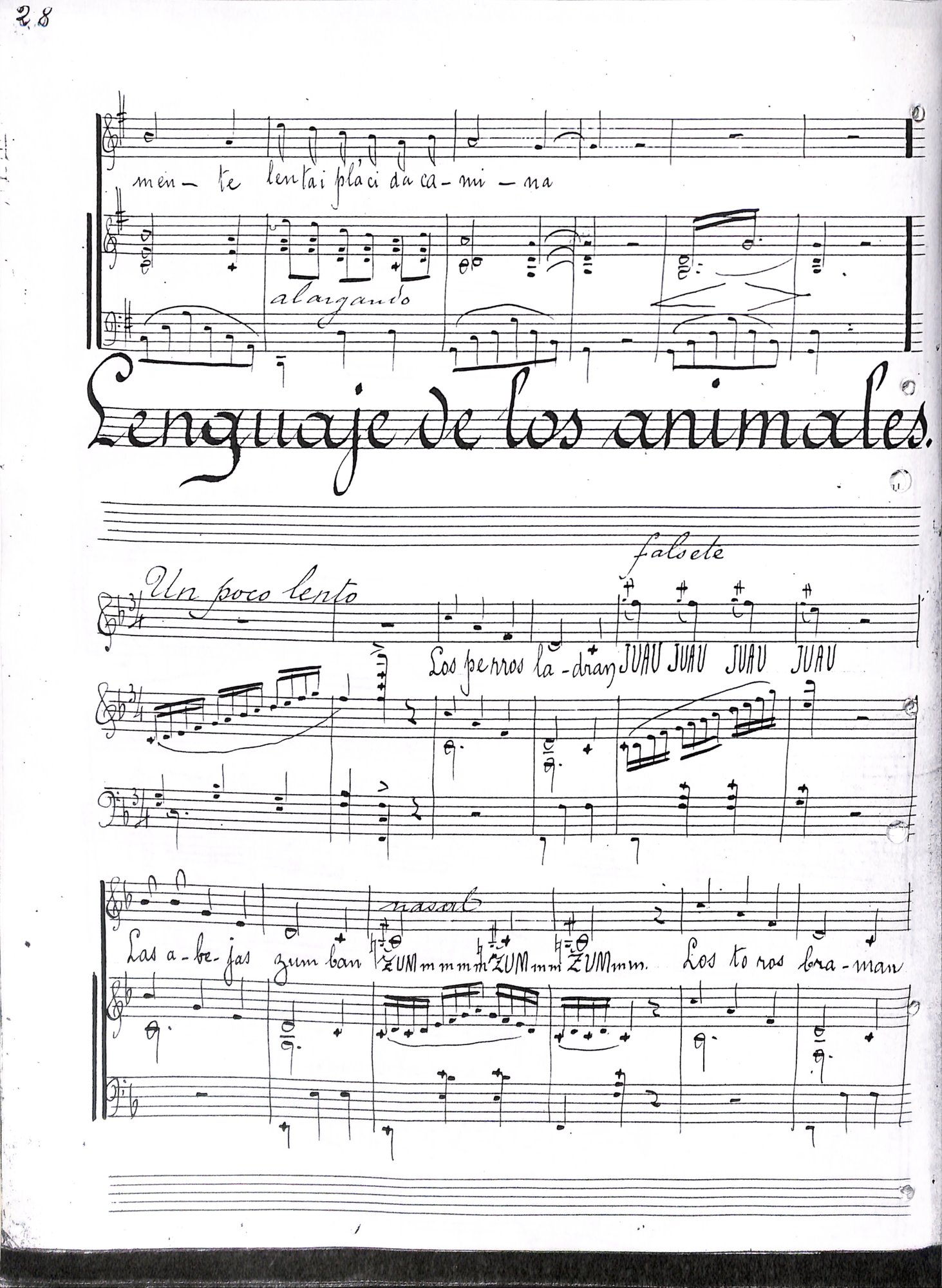 Portada de Lenguaje de los animales