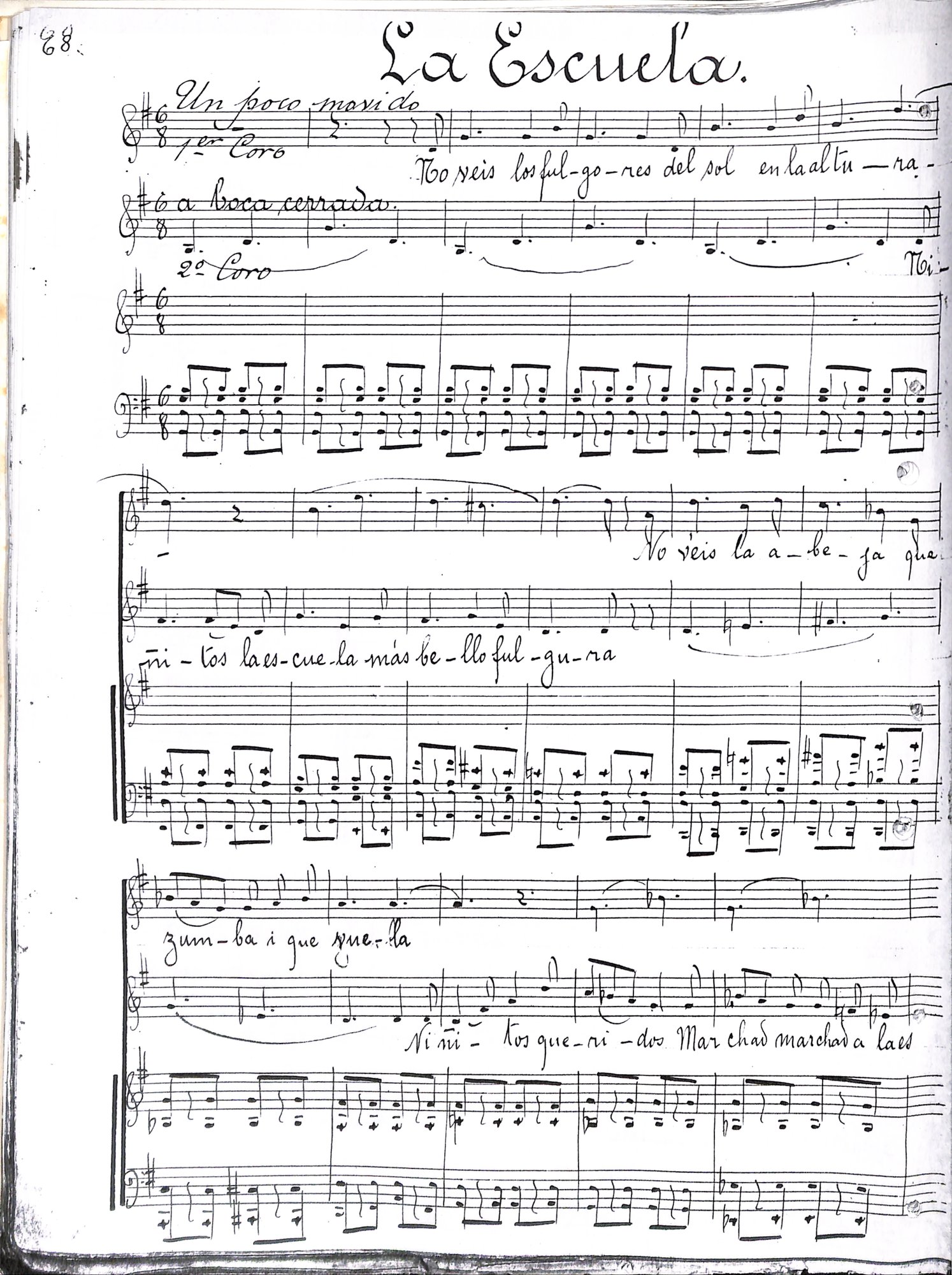 Portada de La escuela [6/8]