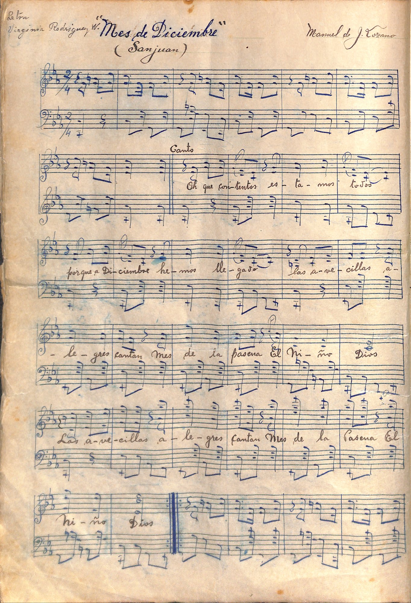 Portada de Mes de Diciembre