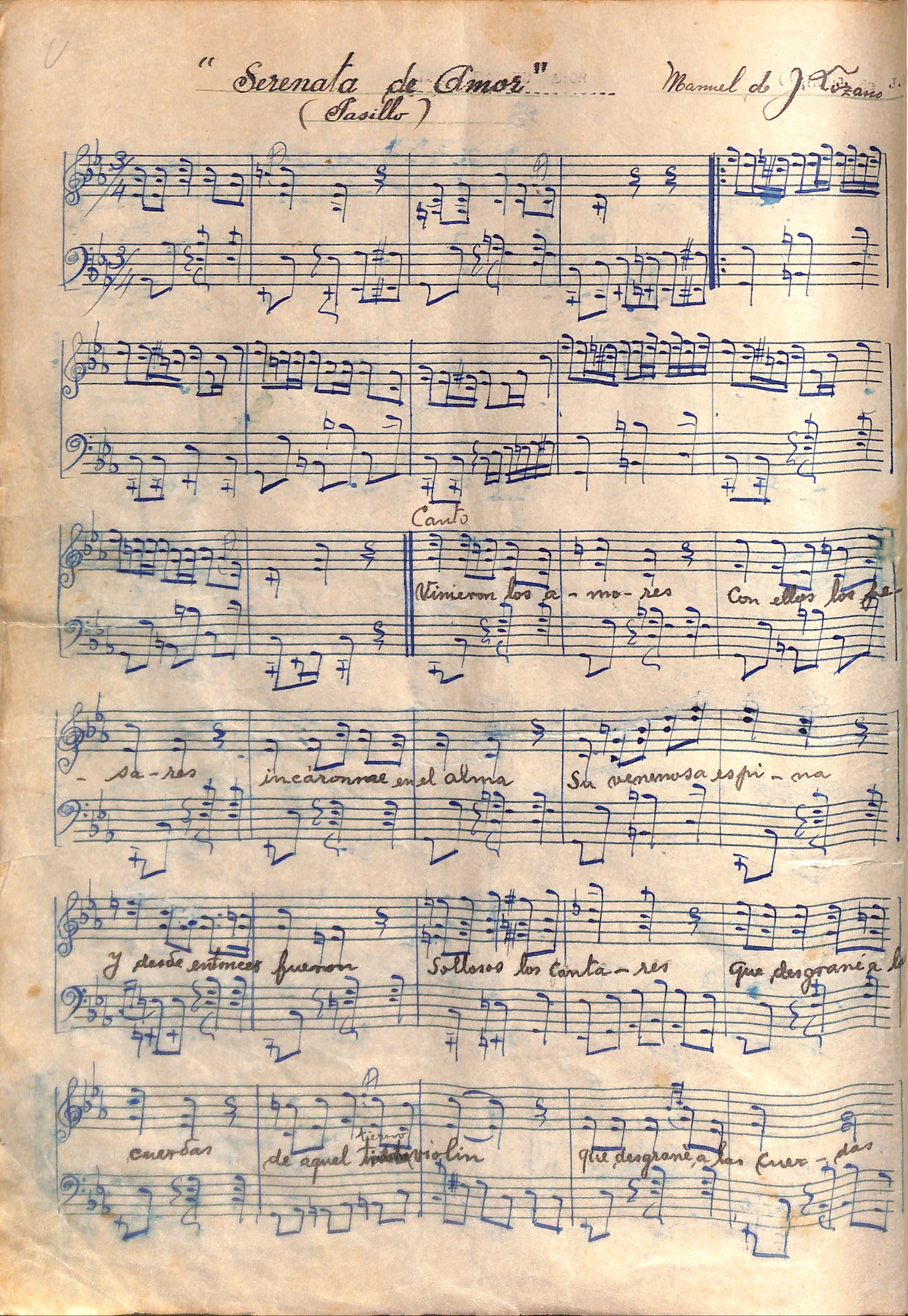 Portada de Serenata de Amor