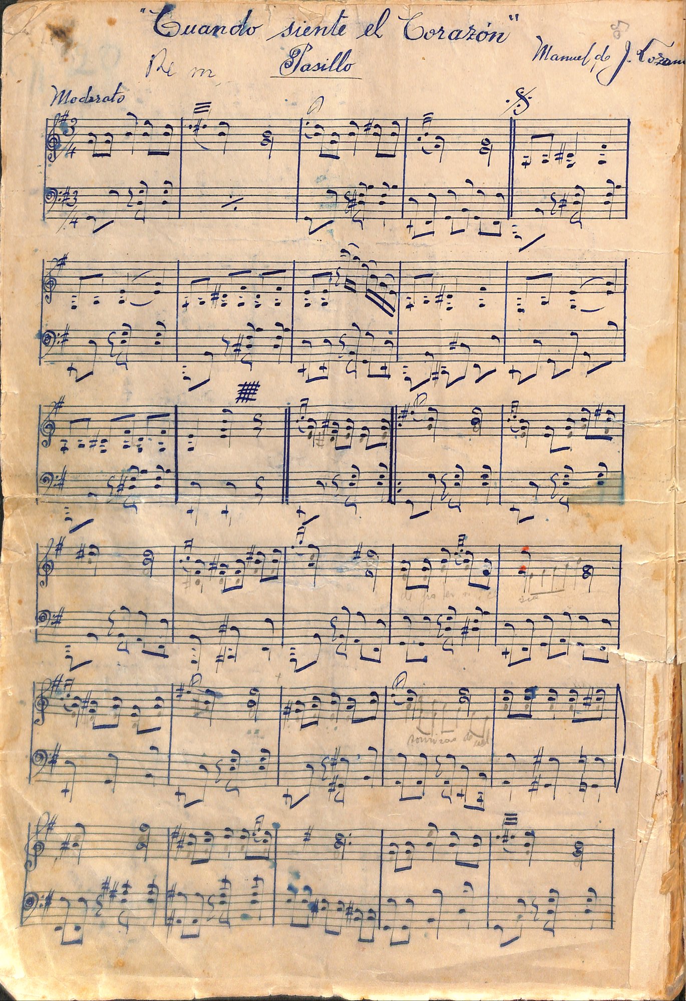 Portada de Cuando siente el Corazón