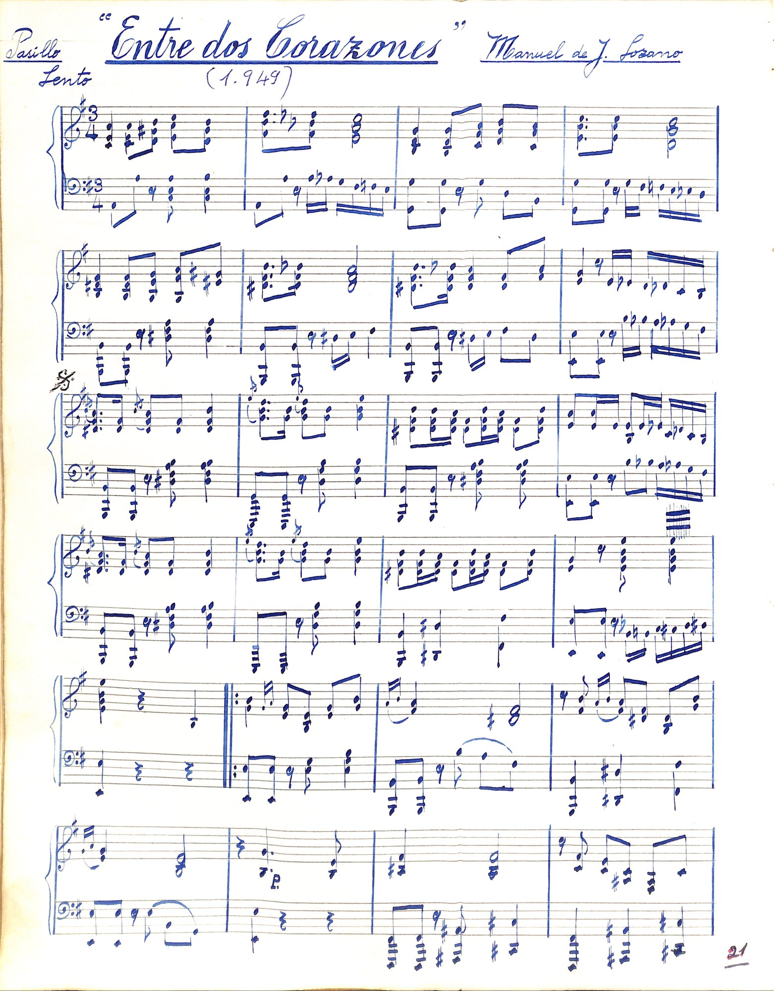 Portada de Entre dos corazones