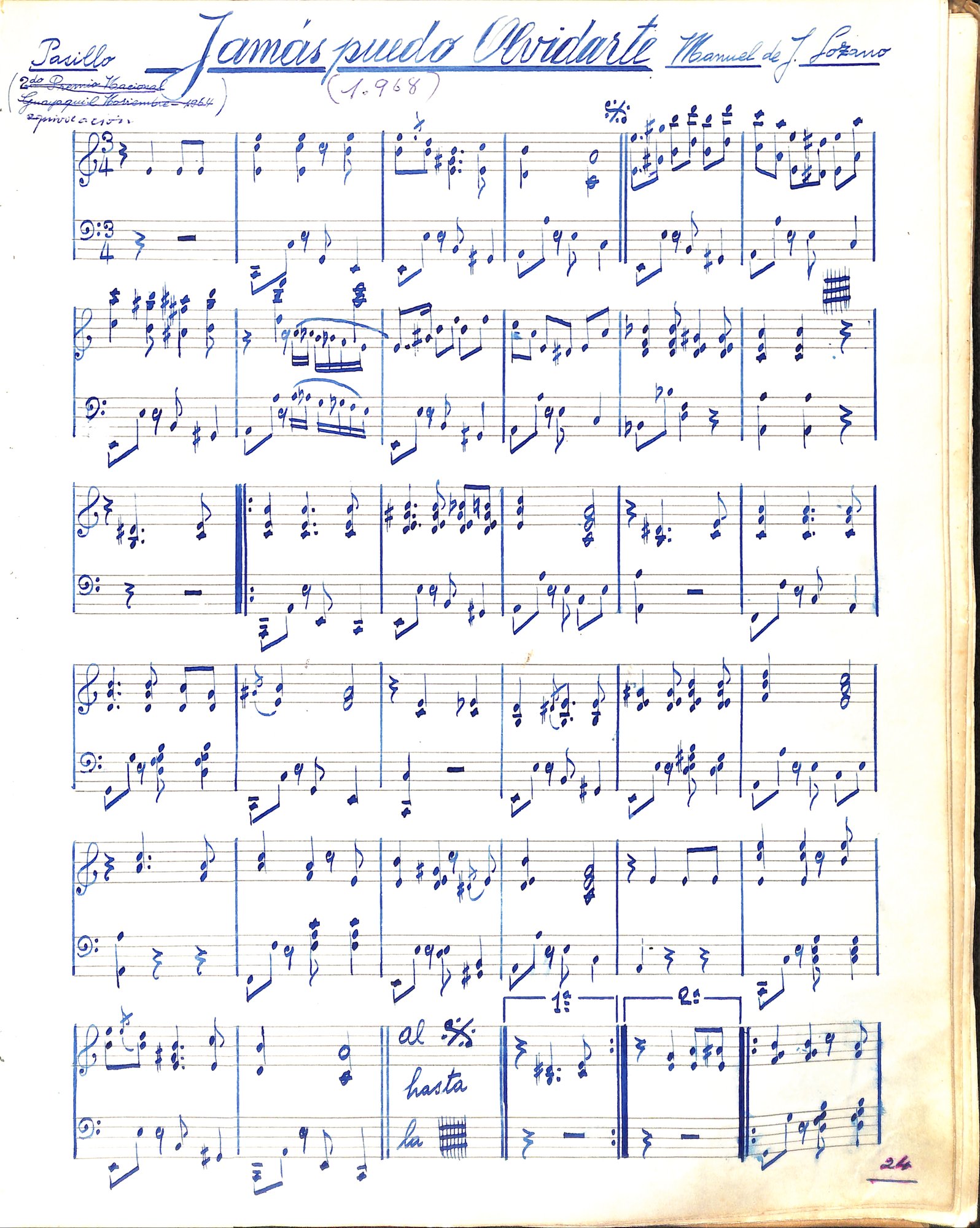 Portada de Jamás puedo olvidarte