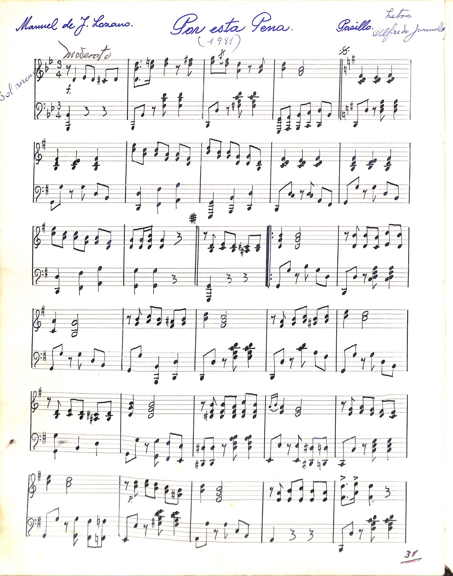 Portada de Por esta pena