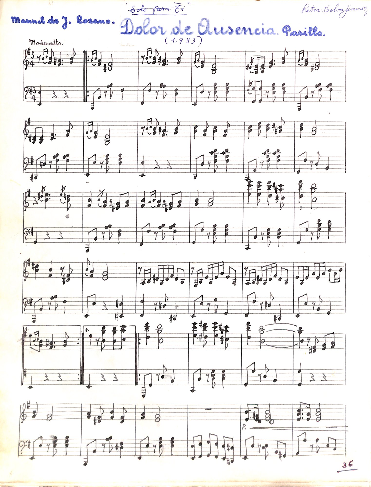 Portada de Dolor de ausencia