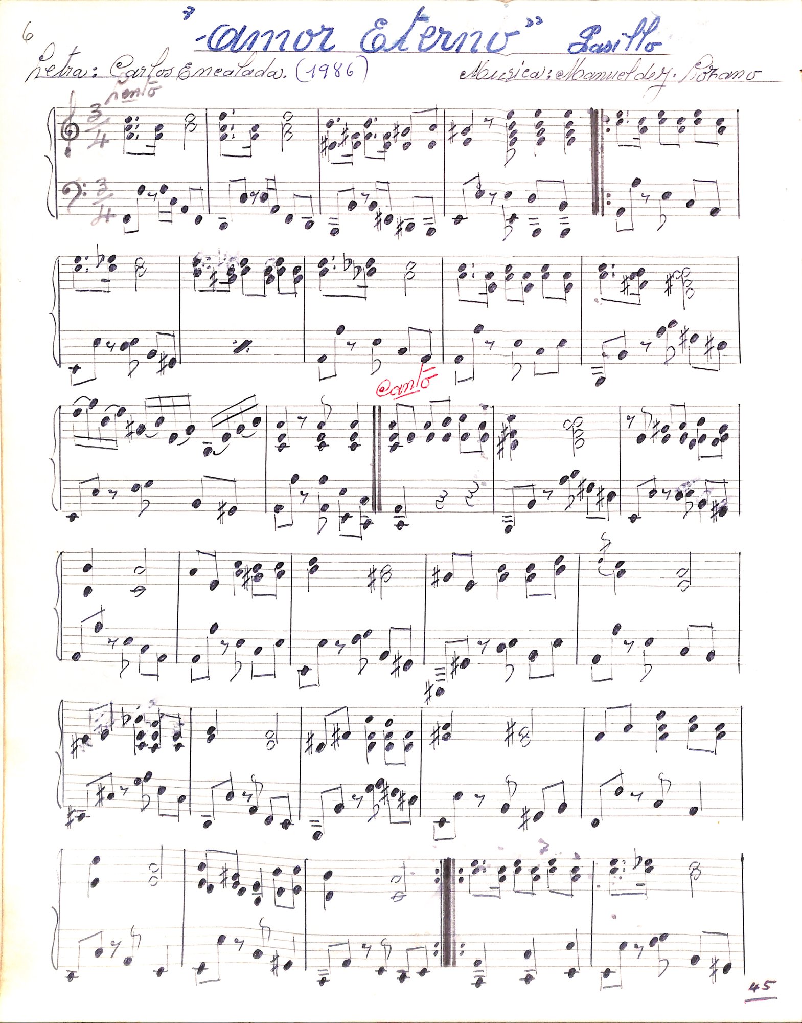 Portada de Amor eterno