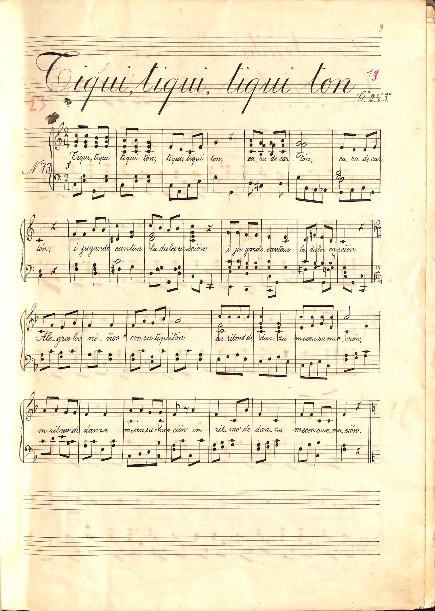 Portada de Tiqui, tiqui, tiqui ton