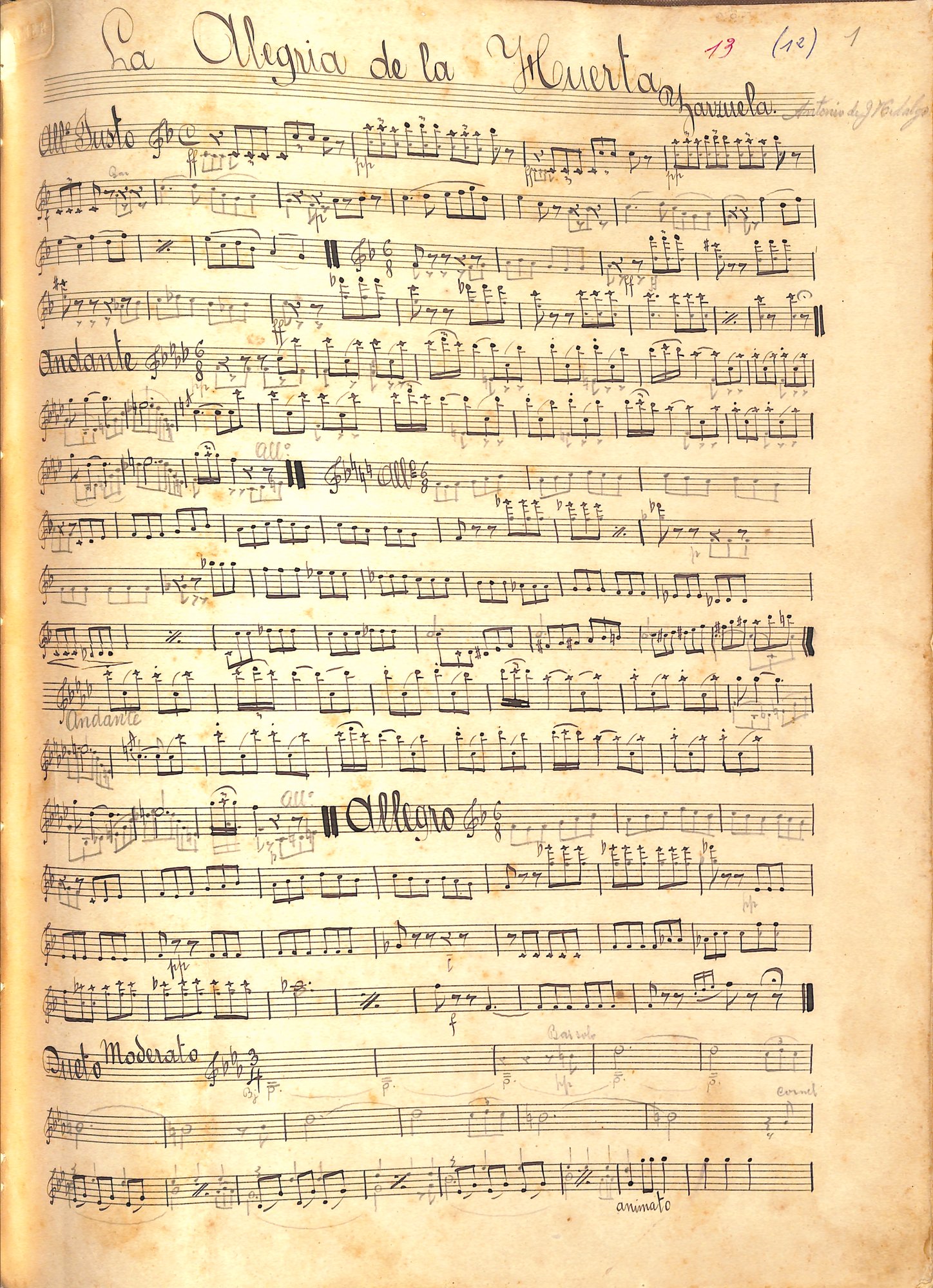 Portada de La Alegria de la Huerta