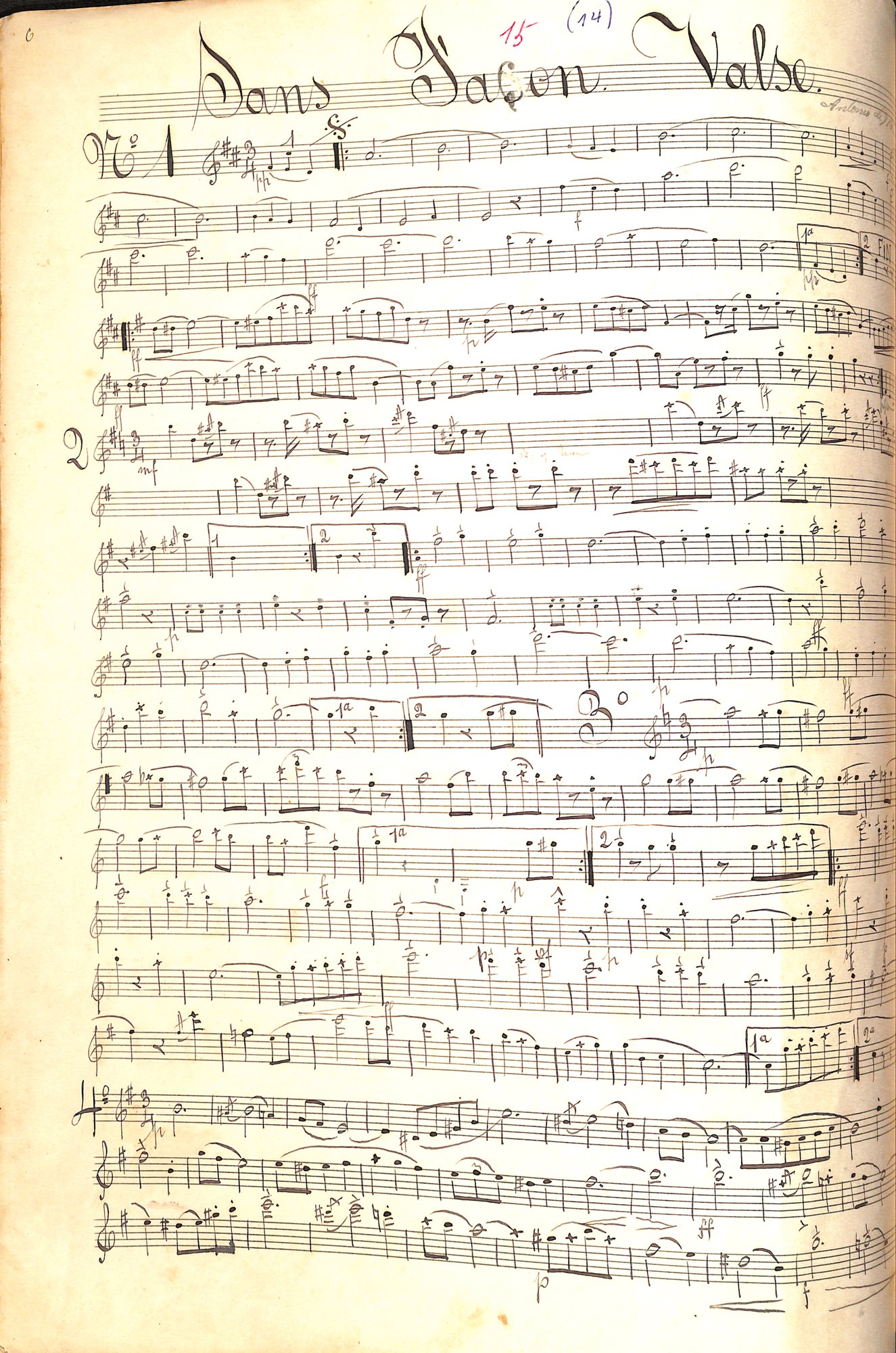 Portada de Sans Tacon Valse