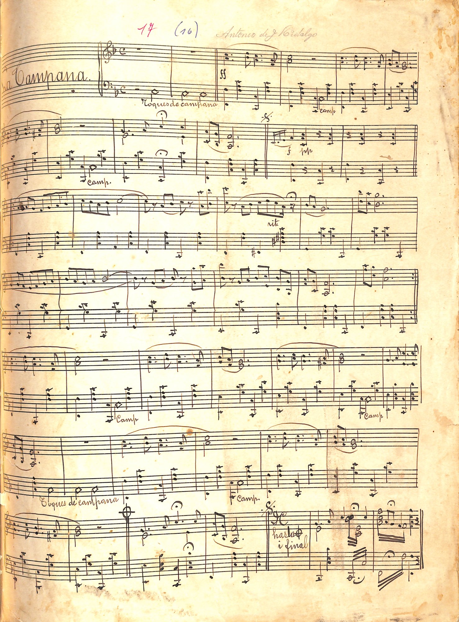 Portada de La Campana