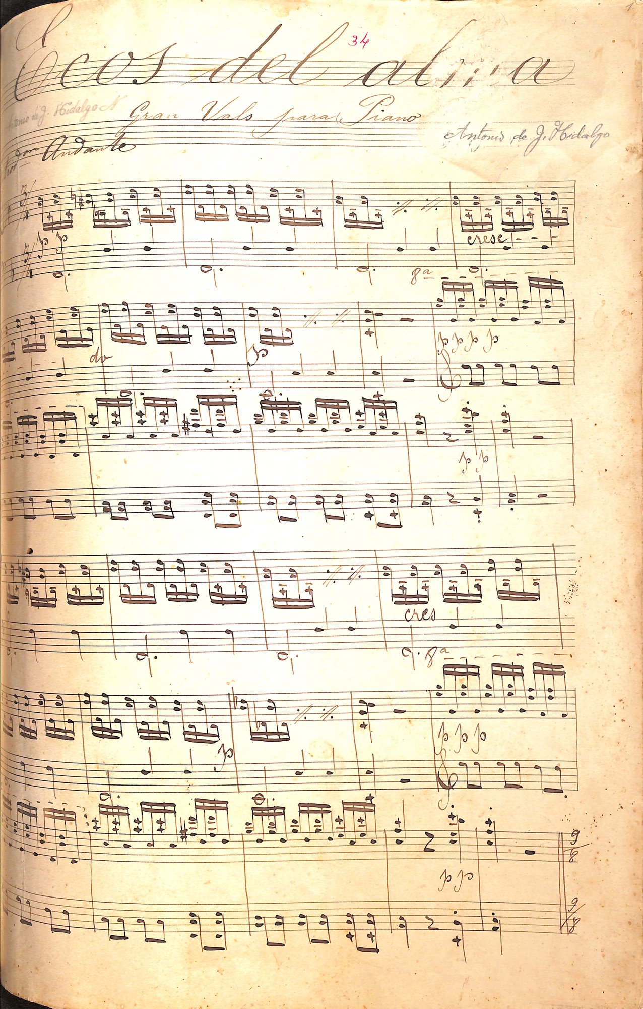 Portada de Ecos del alma