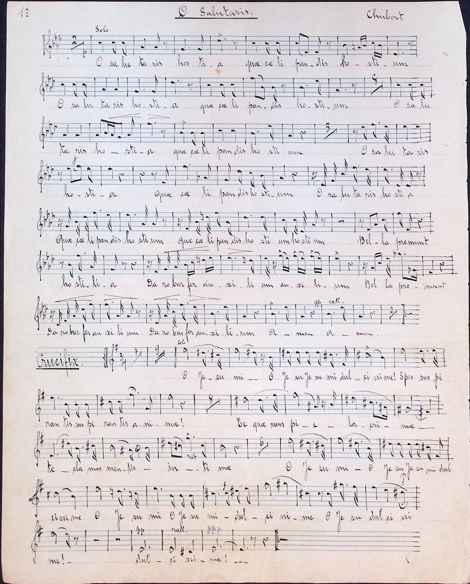 Portada de O Salutaris