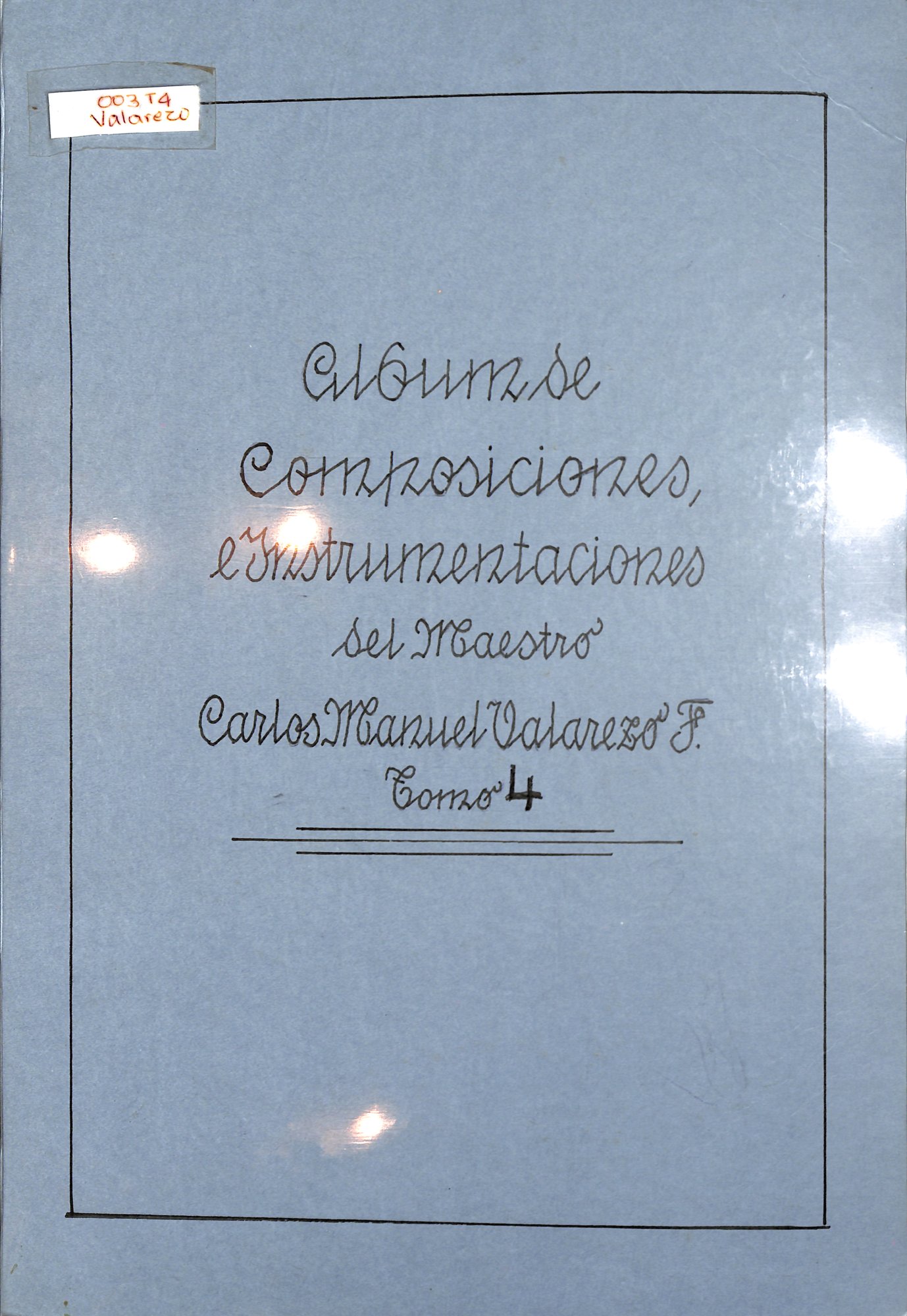 Portada de Album de composiciones, e ins…