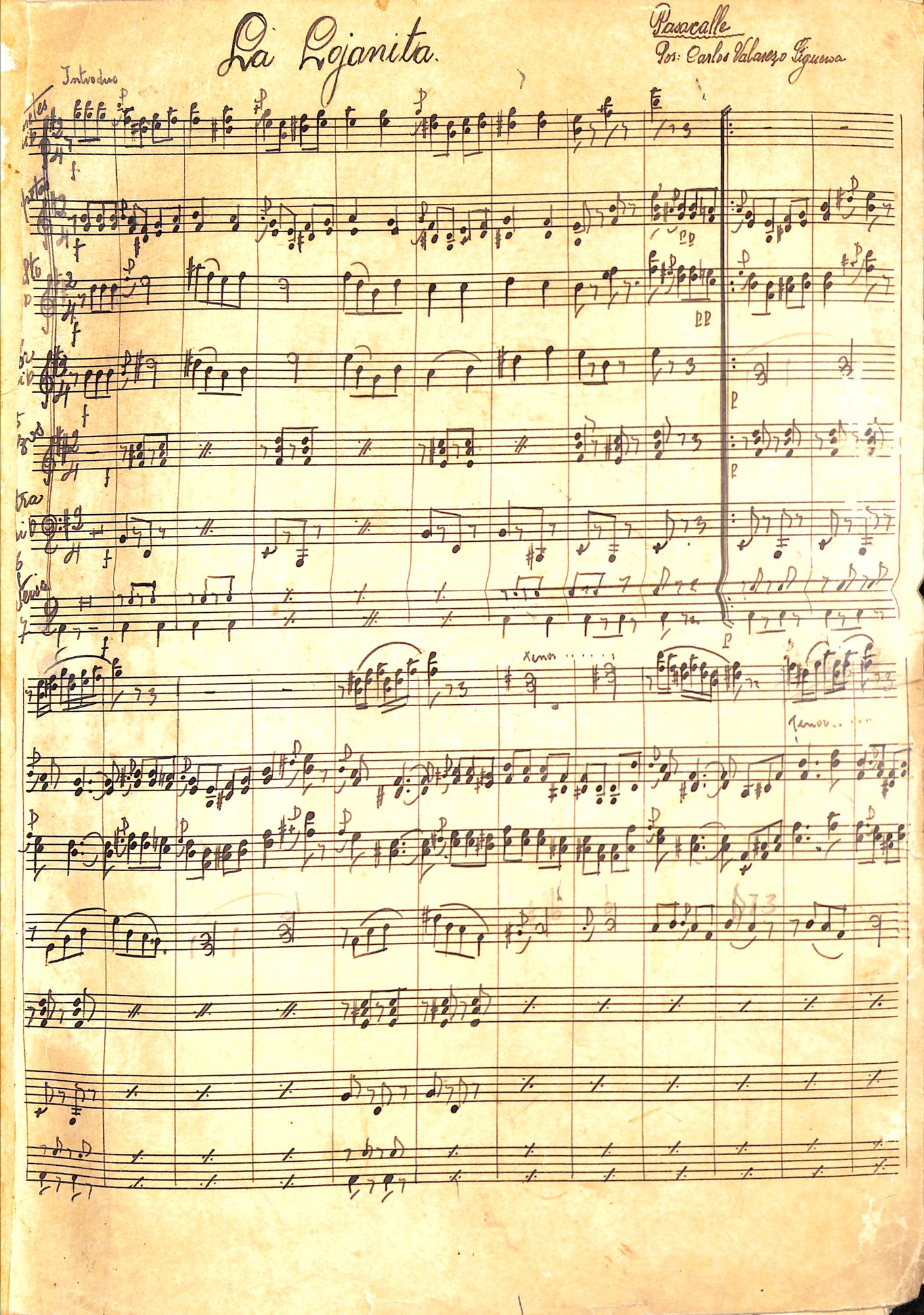 Portada de La lojanita