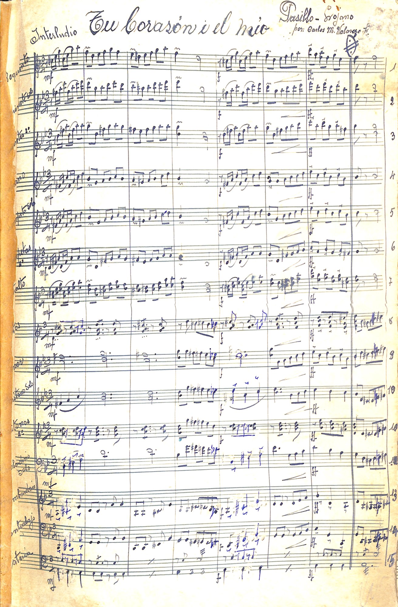 Portada de Tu corazón i el mío [sic] [banda]