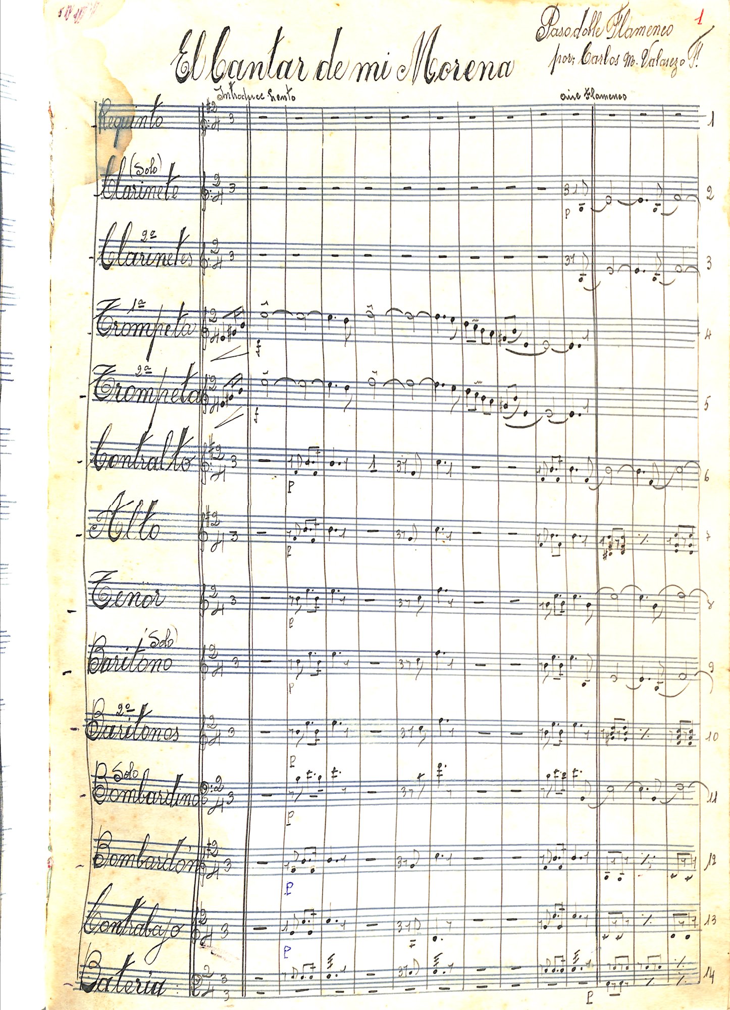 Portada de El cantar de mi morena [banda]