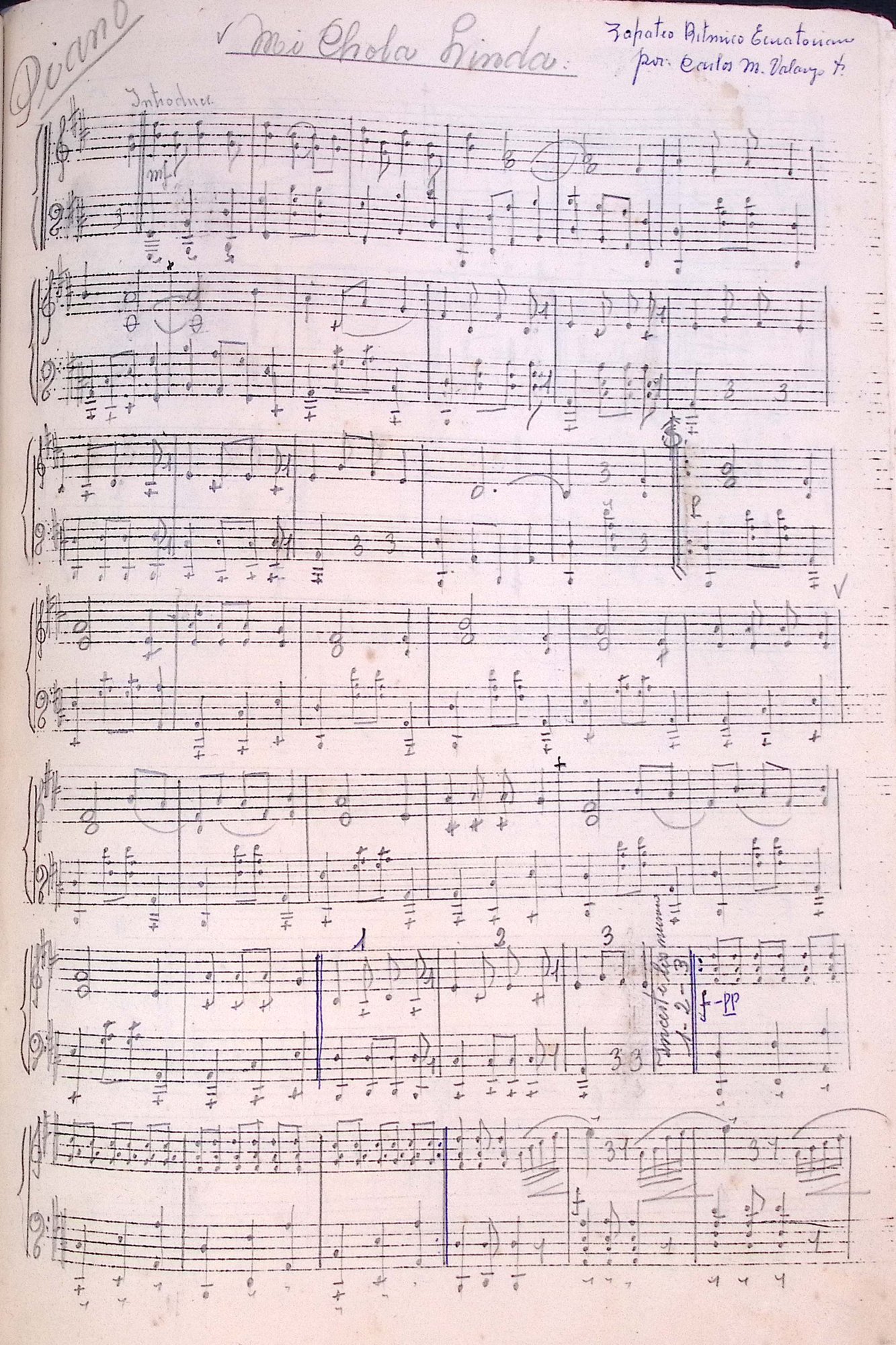 Portada de Mi chola linda