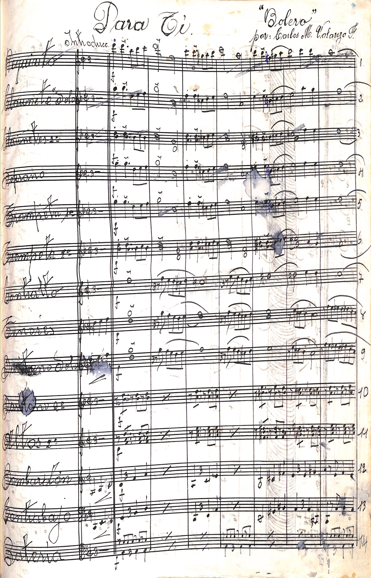 Portada de Para ti (banda)