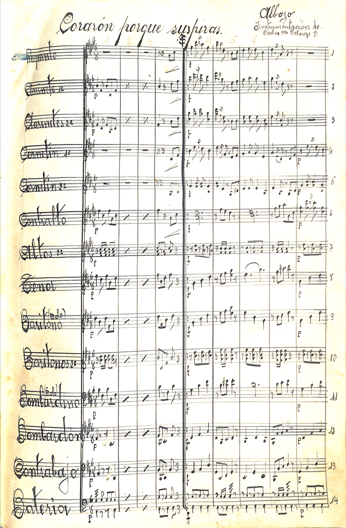 Portada de Corazón porque suspiras