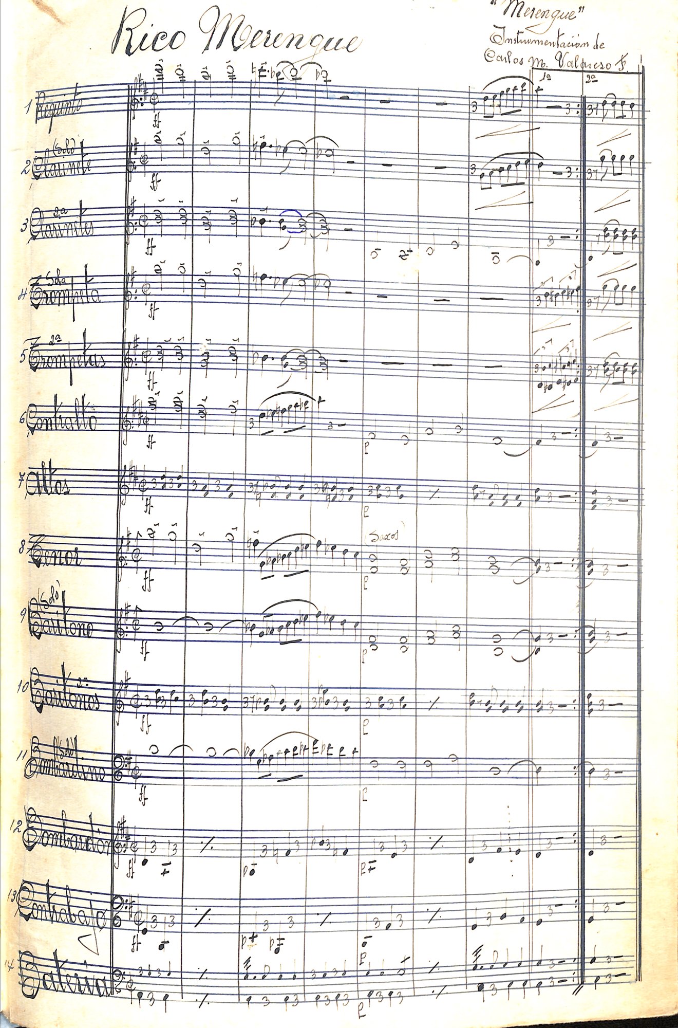 Portada de Rico merengue