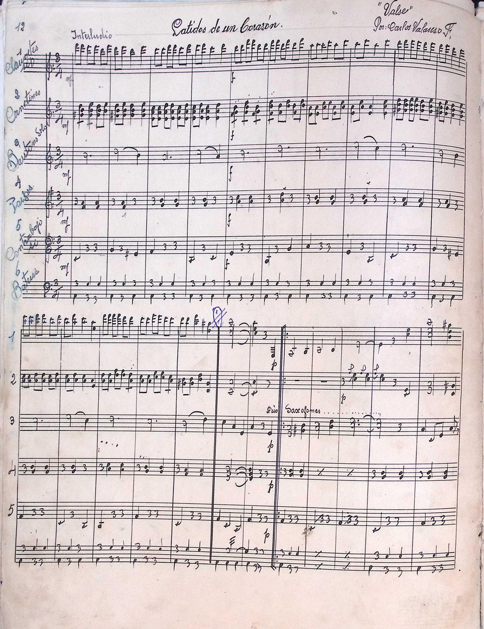 Portada de Latidos de un corazón