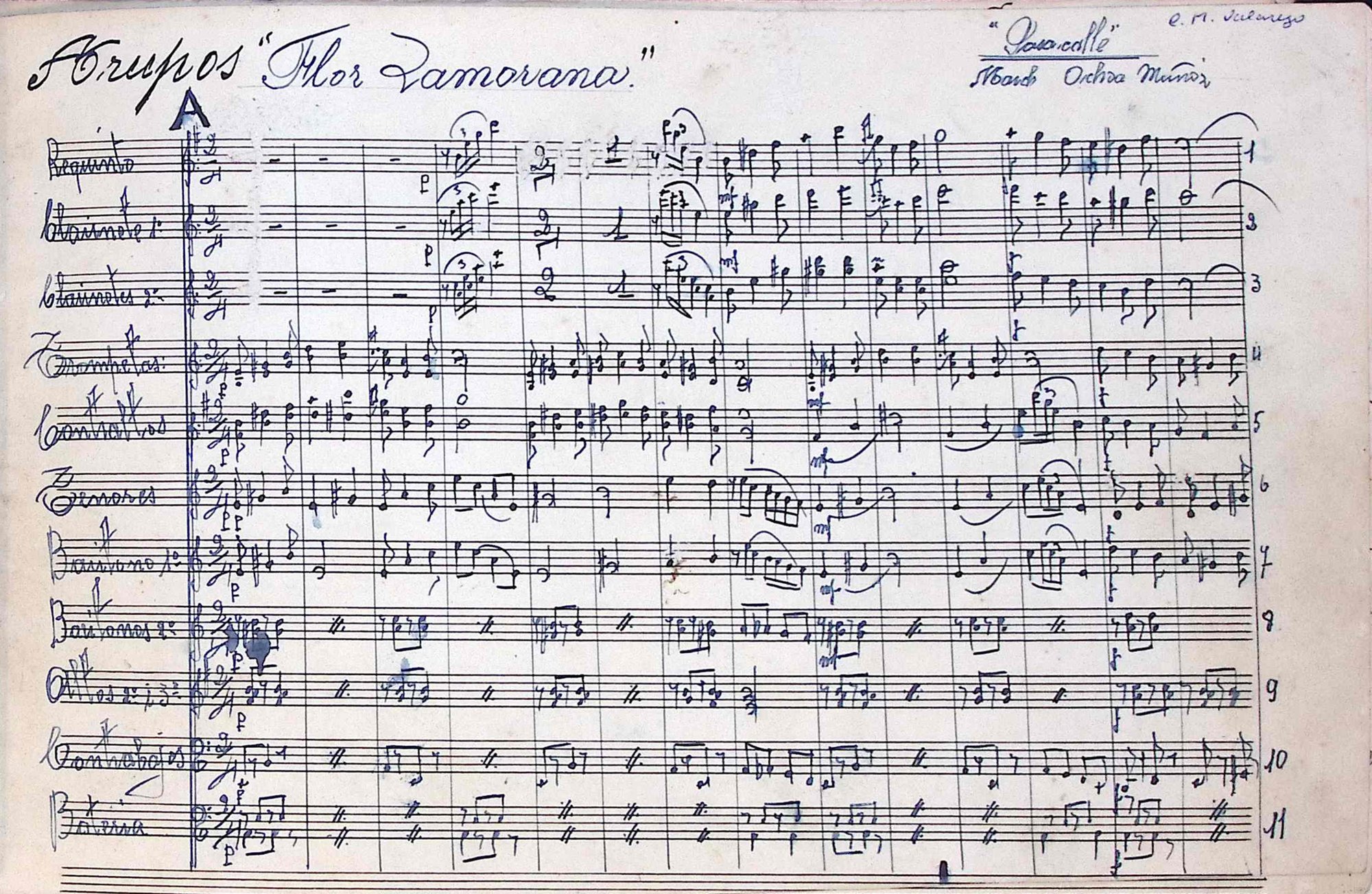 Portada de Arupos "Flor Zamorana"