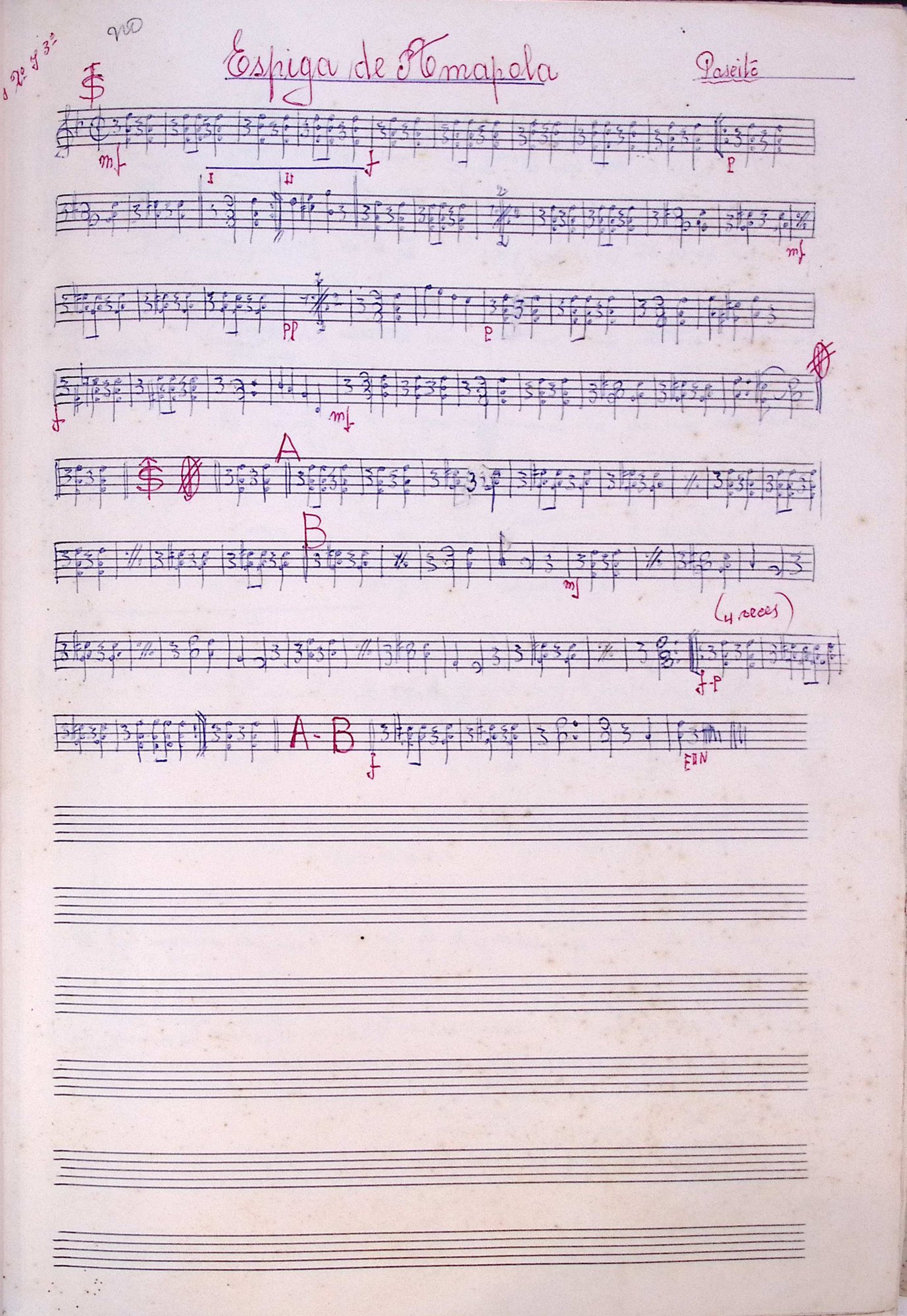 Portada de Espiga de amapola