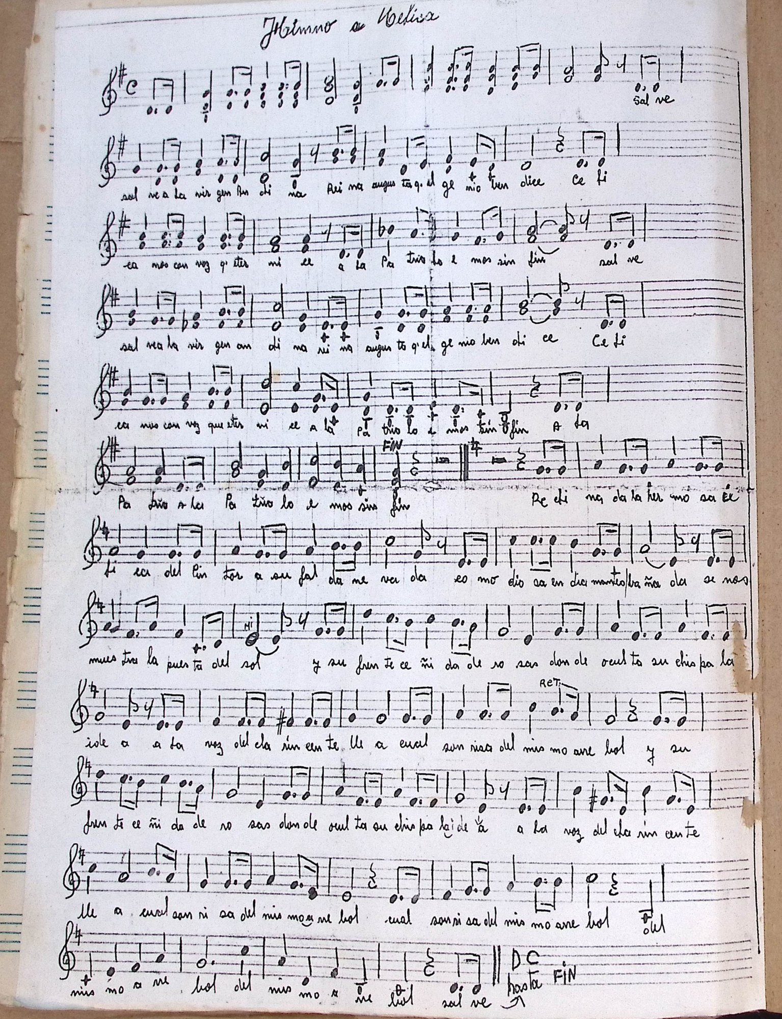 Portada de Himno a Celica