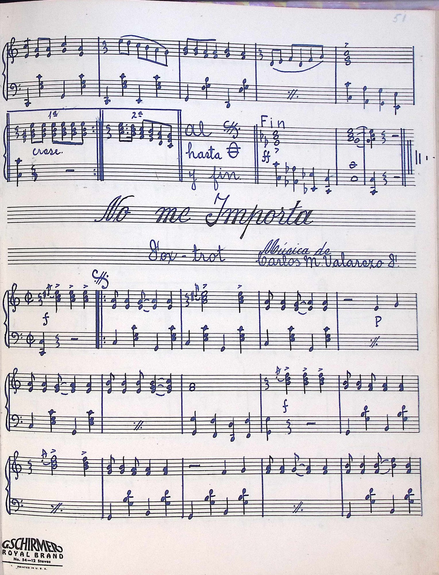 Portada de No me importa