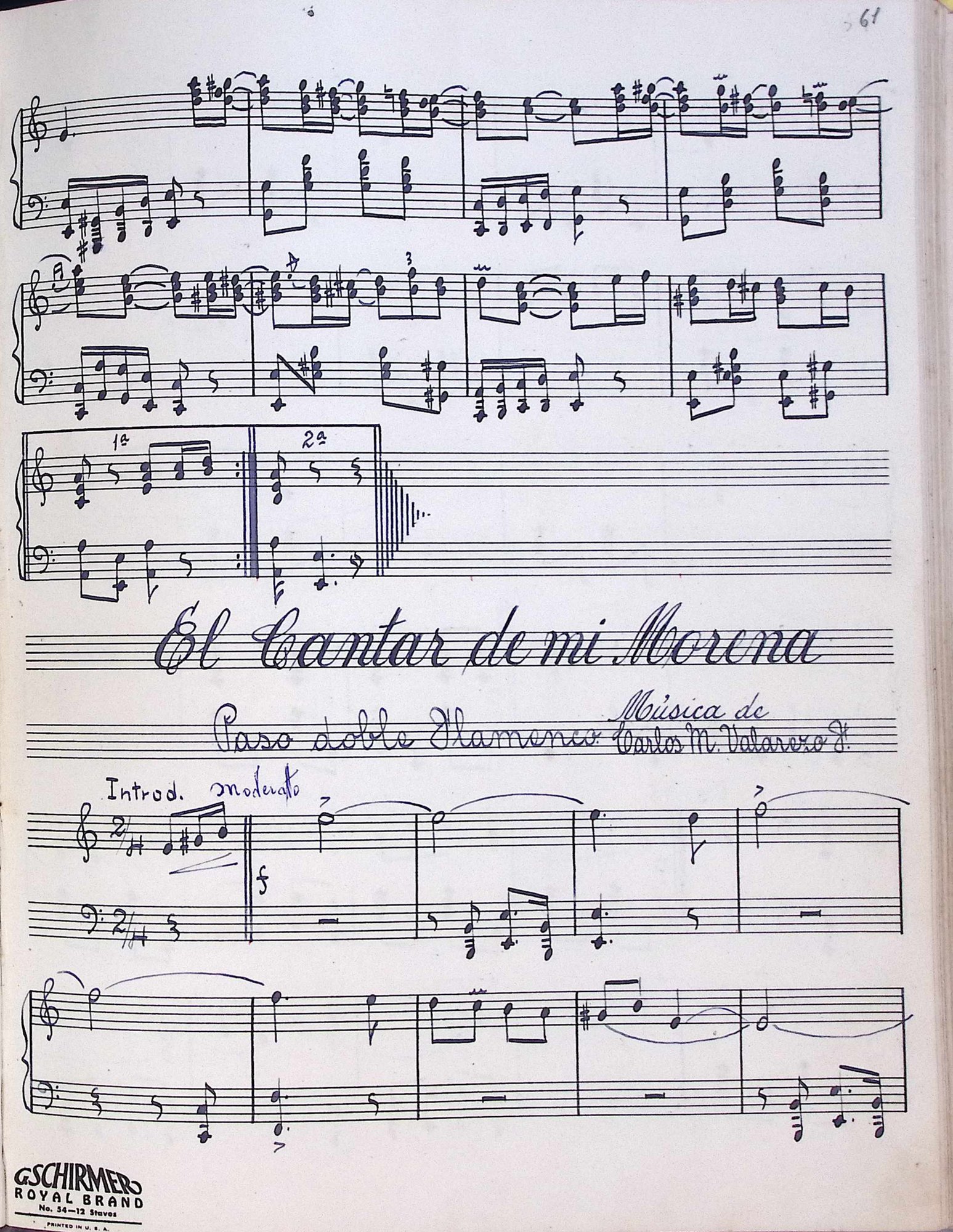 Portada de El cantar de mi morena