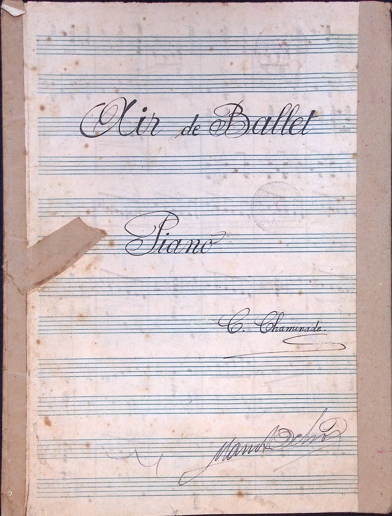 Portada de Air de ballet