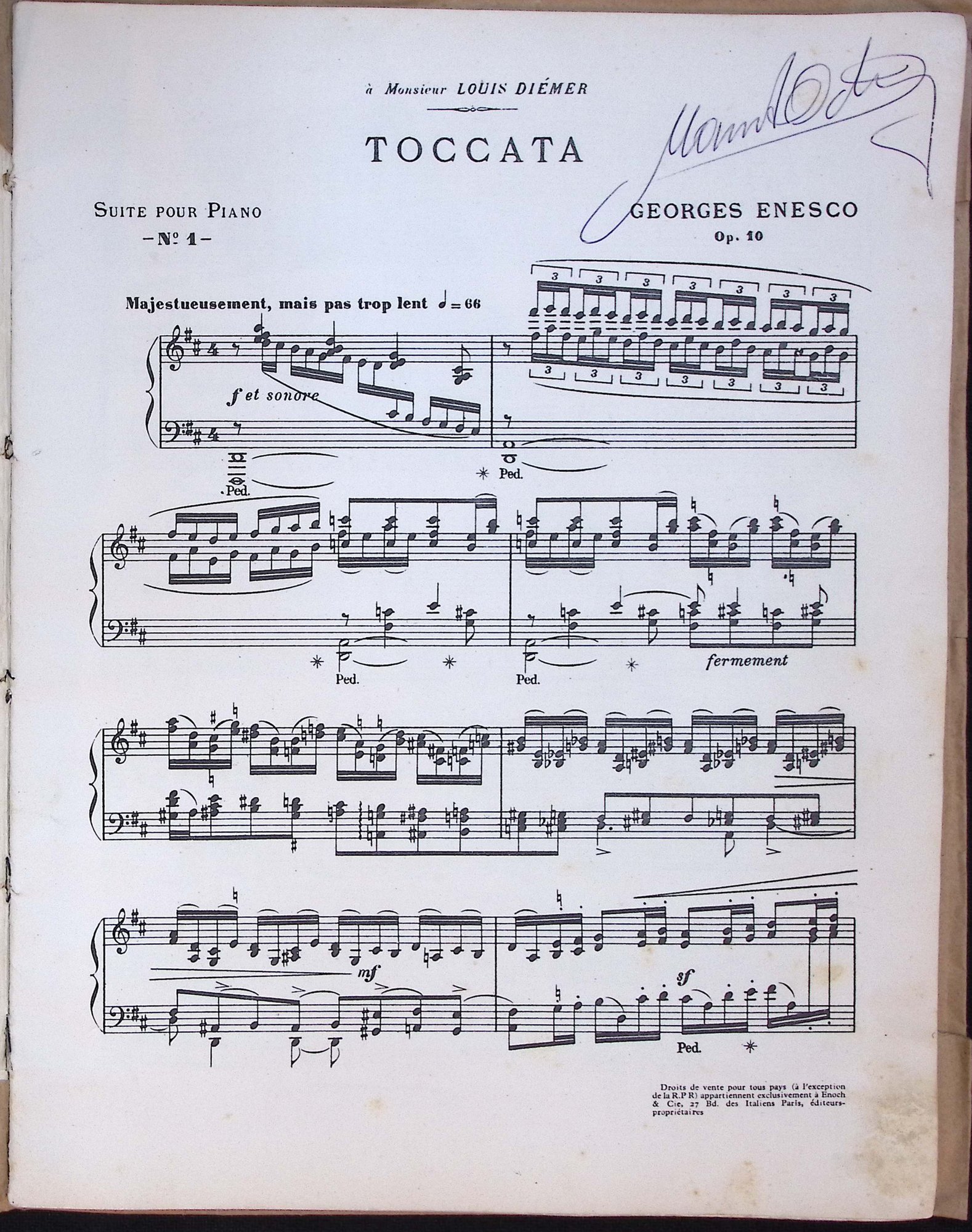 Portada de TOCCATA