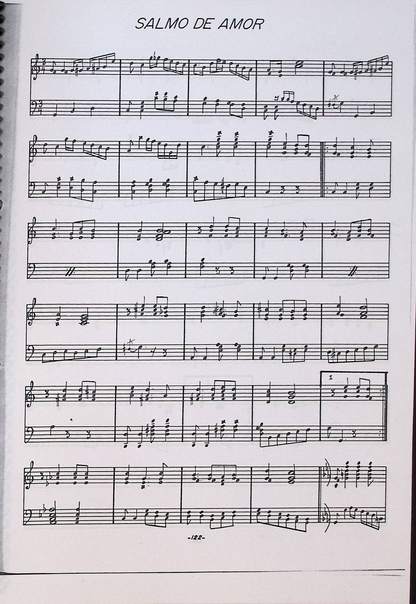 Portada de Salmo de amor