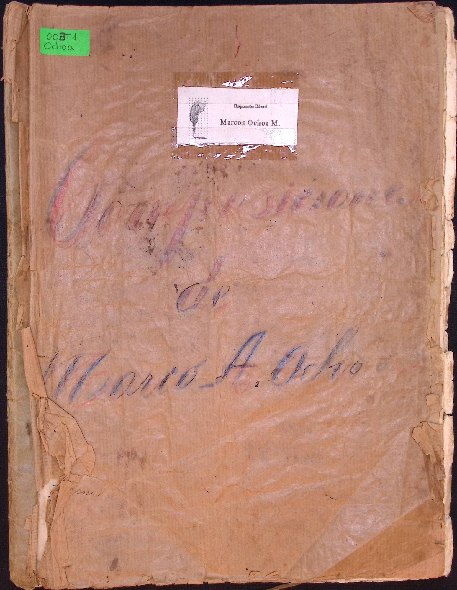 Portada de Composiciones de Marco A. Ochoa