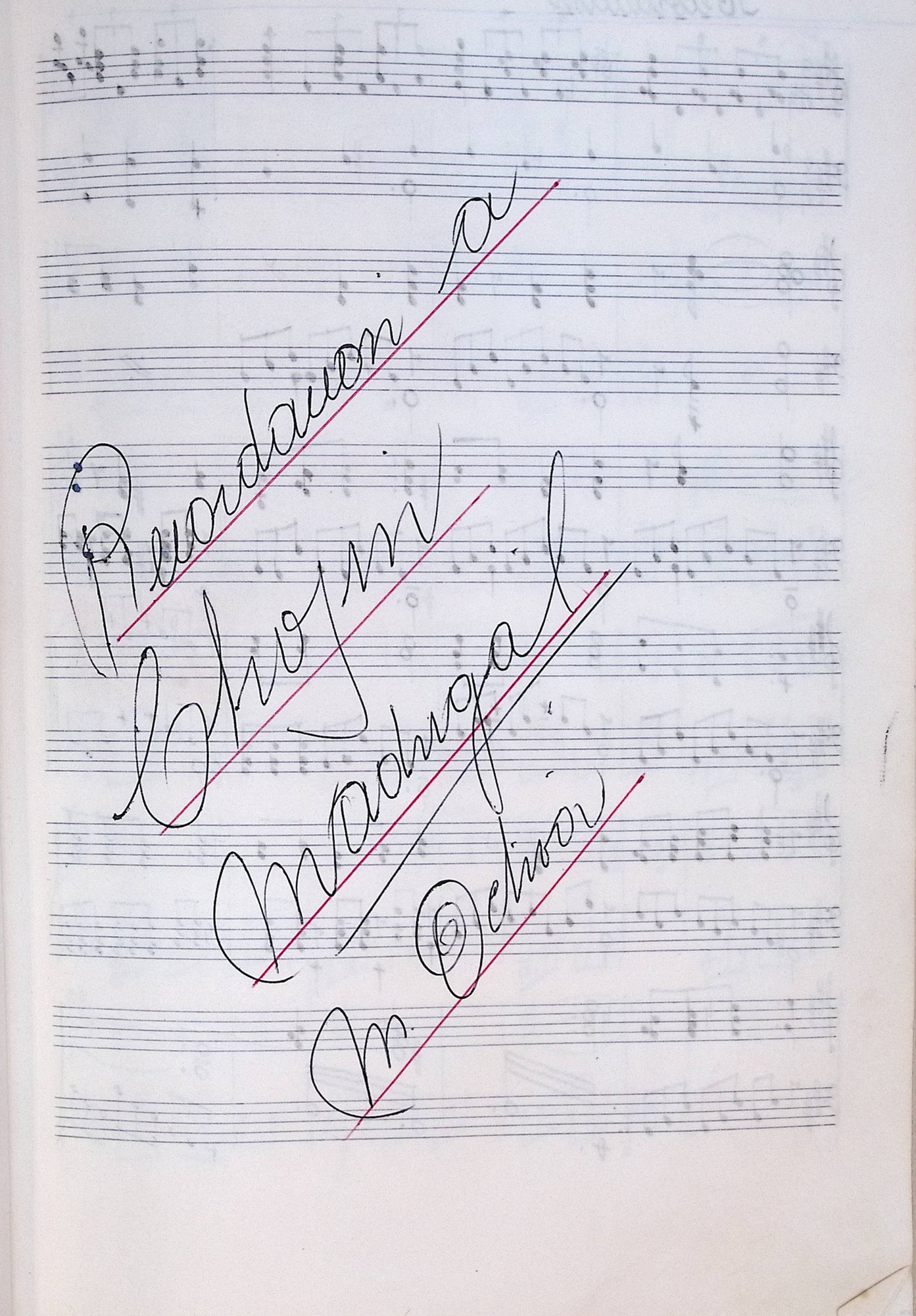 Portada de Recordación a Chopin