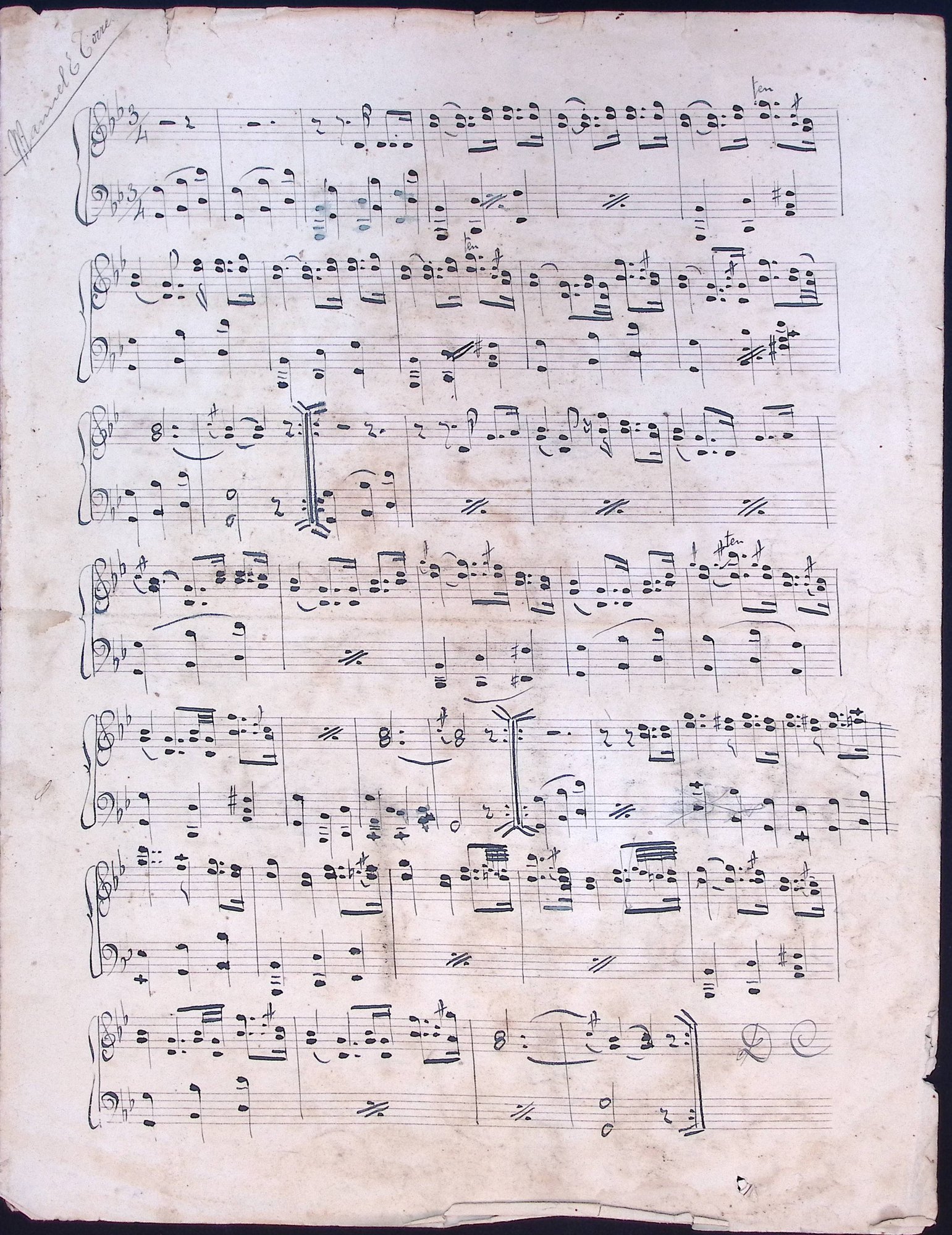 Portada de [Pieza para piano sin título]