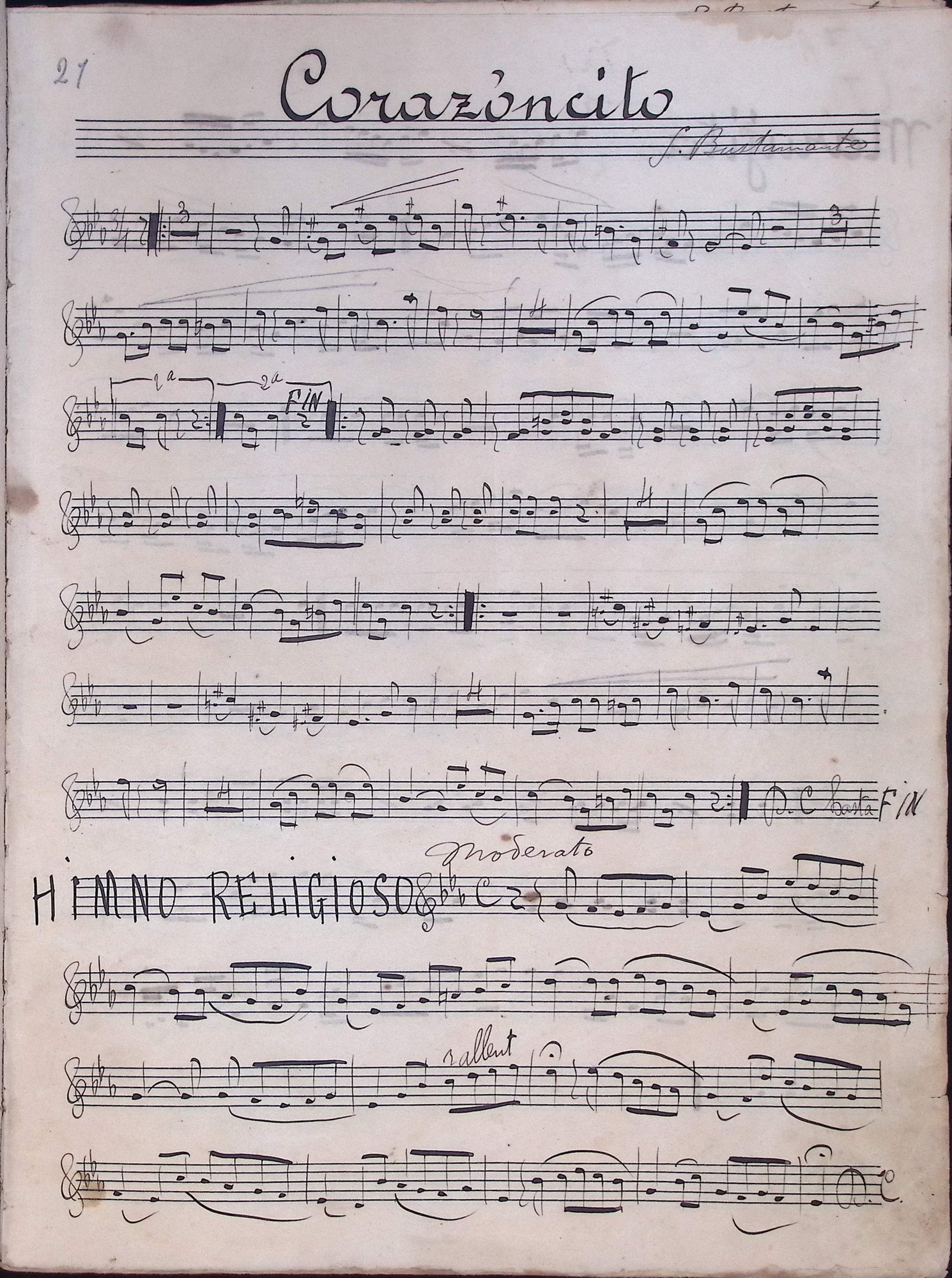 Portada de Himno religioso