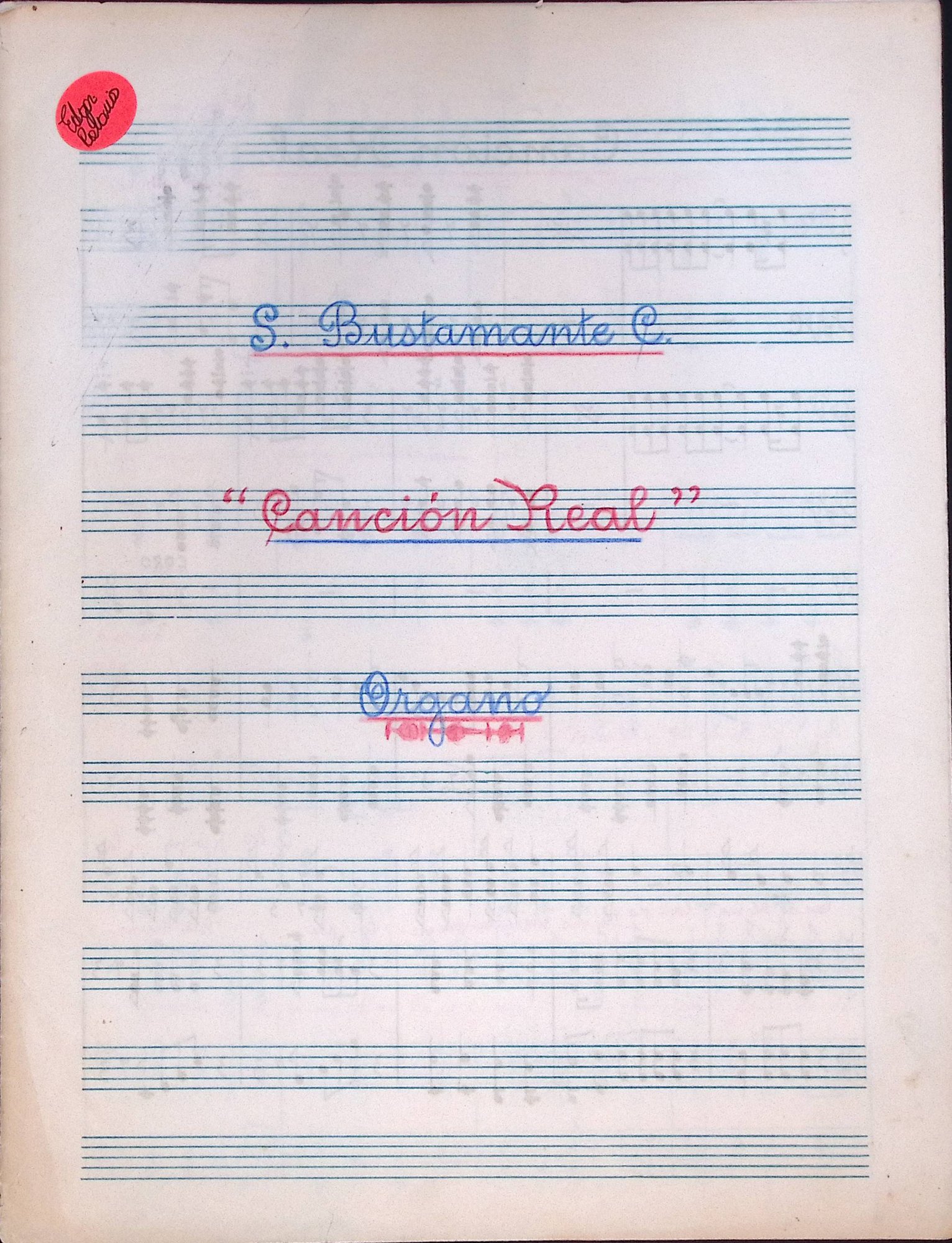 Portada de Canción real