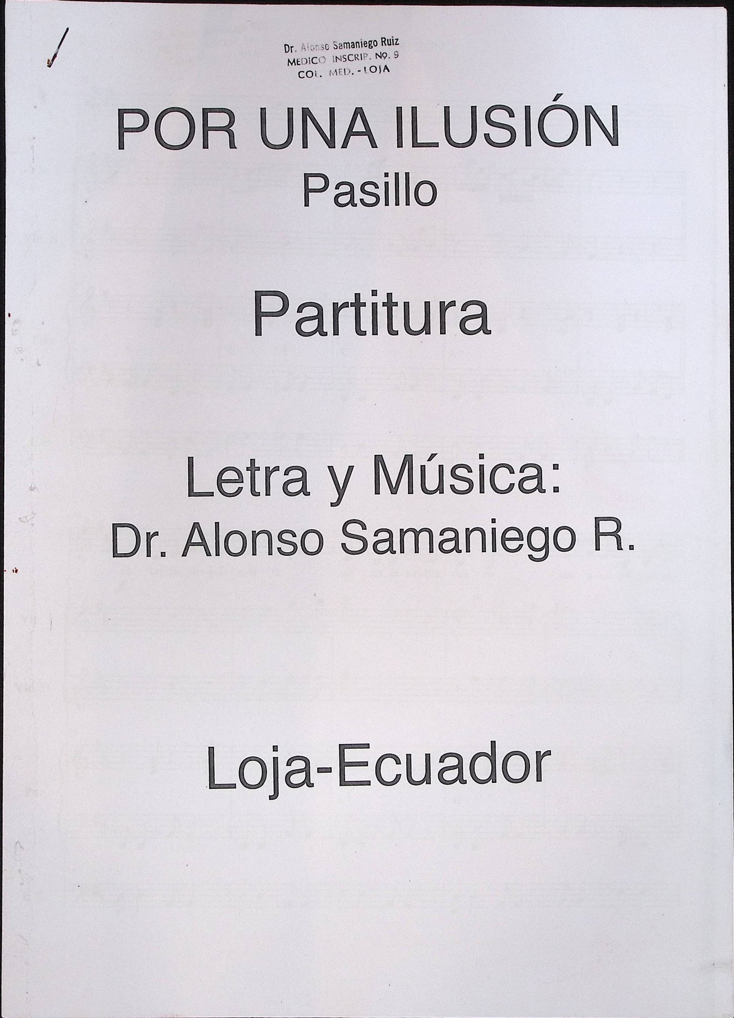 Portada de Por una ilusión