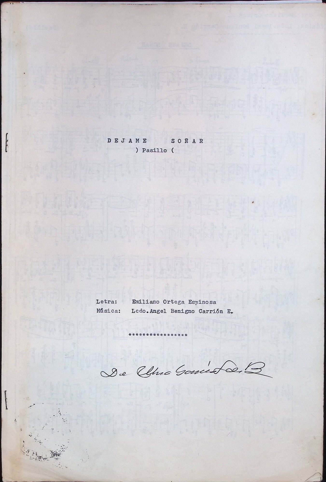 Portada de Déjame soñar