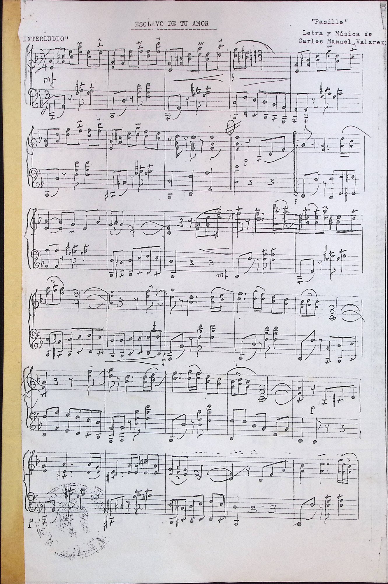Portada de Esclavo de tu amor