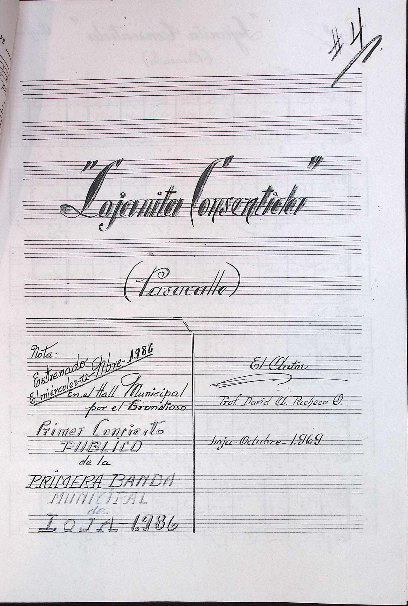 Portada de Lojanita consentida