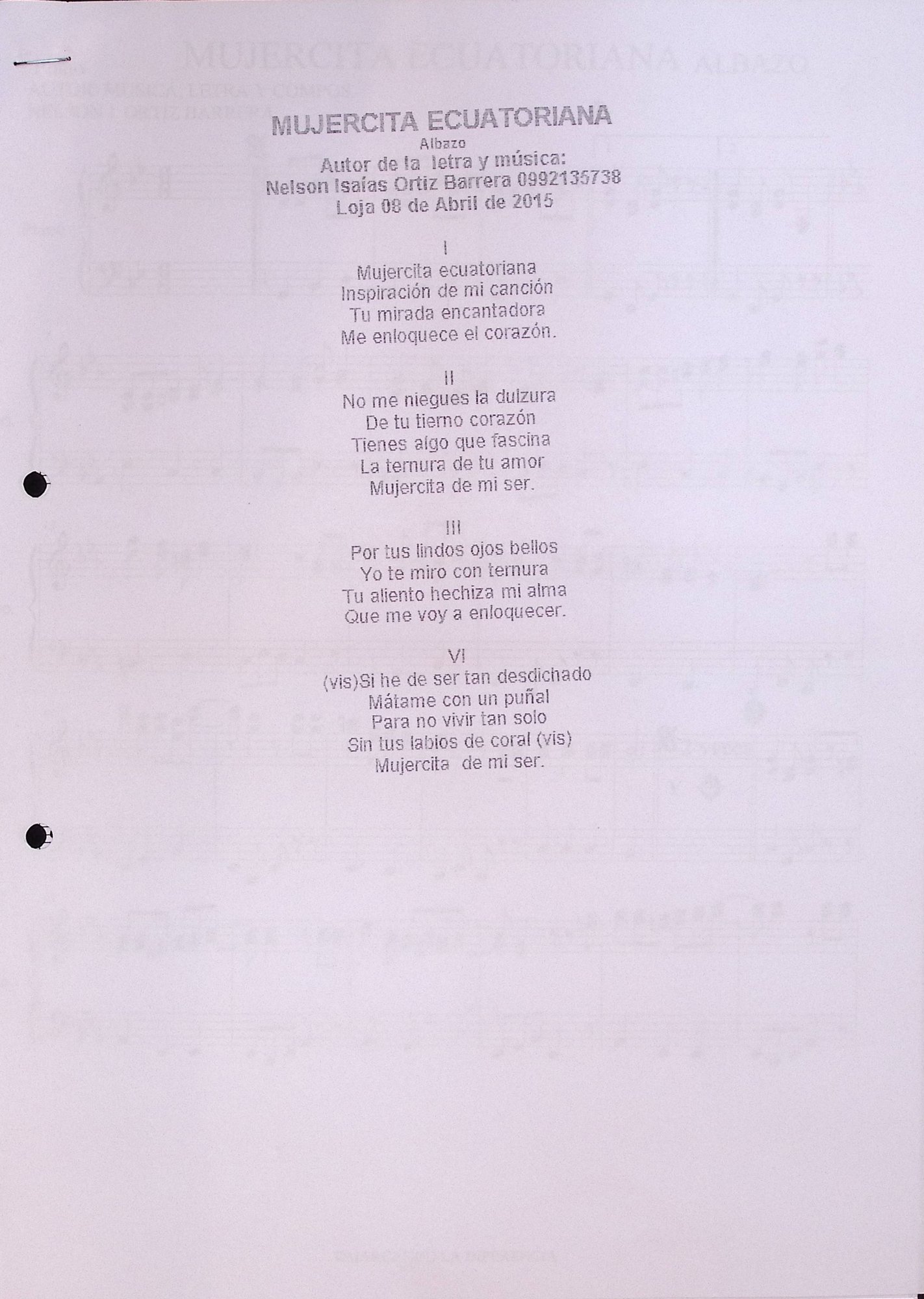 Portada de Mujercita ecuatoriana