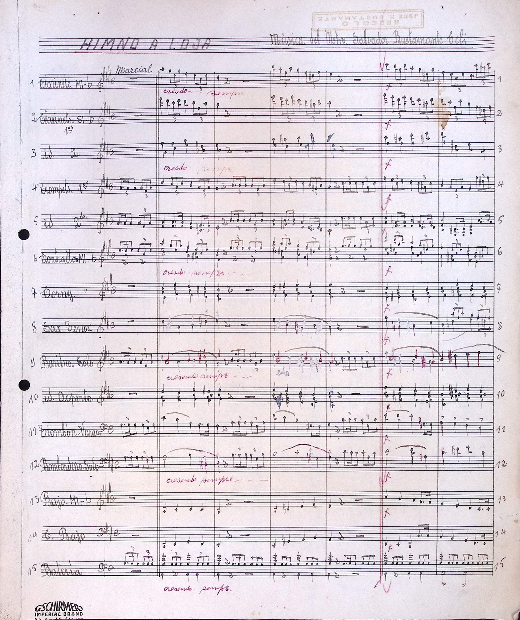 Portada de Himno a Loja